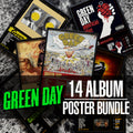 Green Day - 14 Album Poster Bundle (Digital Download)