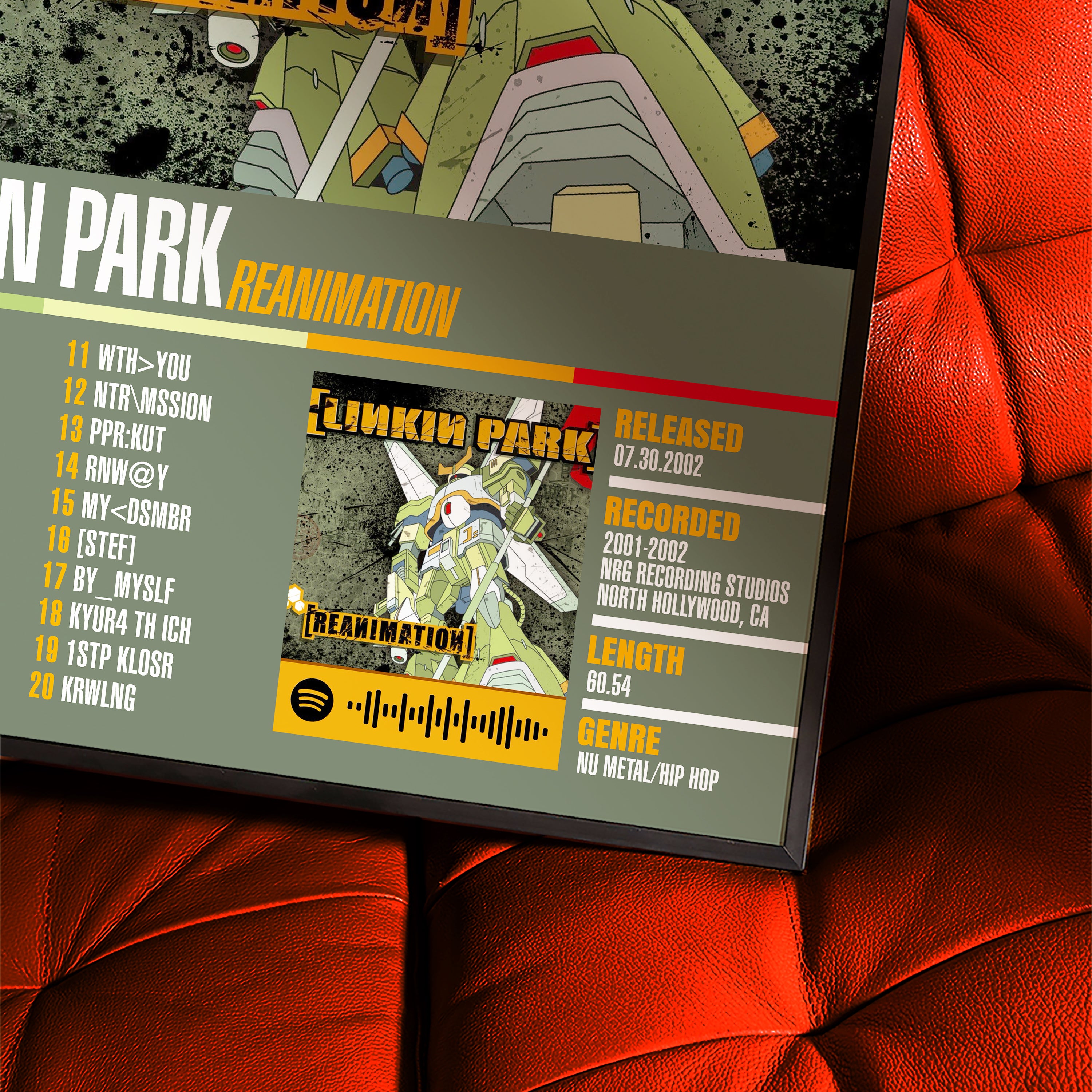 Linkin Park – Reanimation | Album Poster (Digital Download)