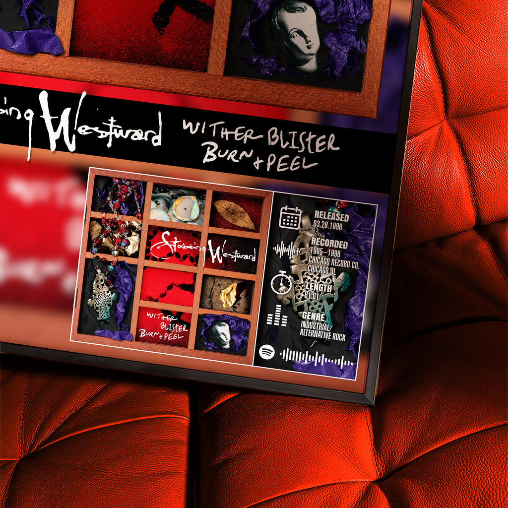 Stabbing Westward - Wither Blister Burn & Peel | Tracklist Poster