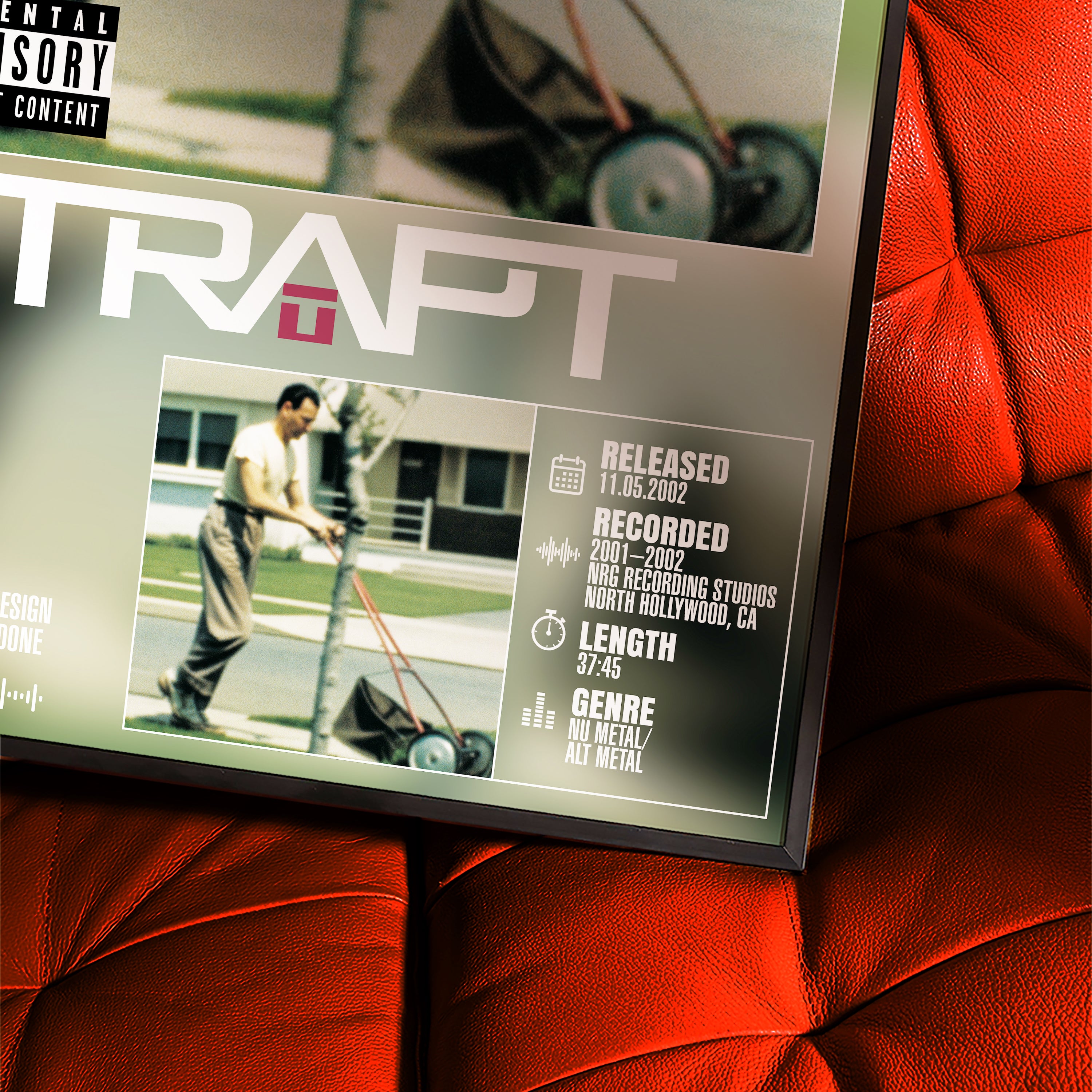 Trapt - Trapt | Album Poster (Digital Download)