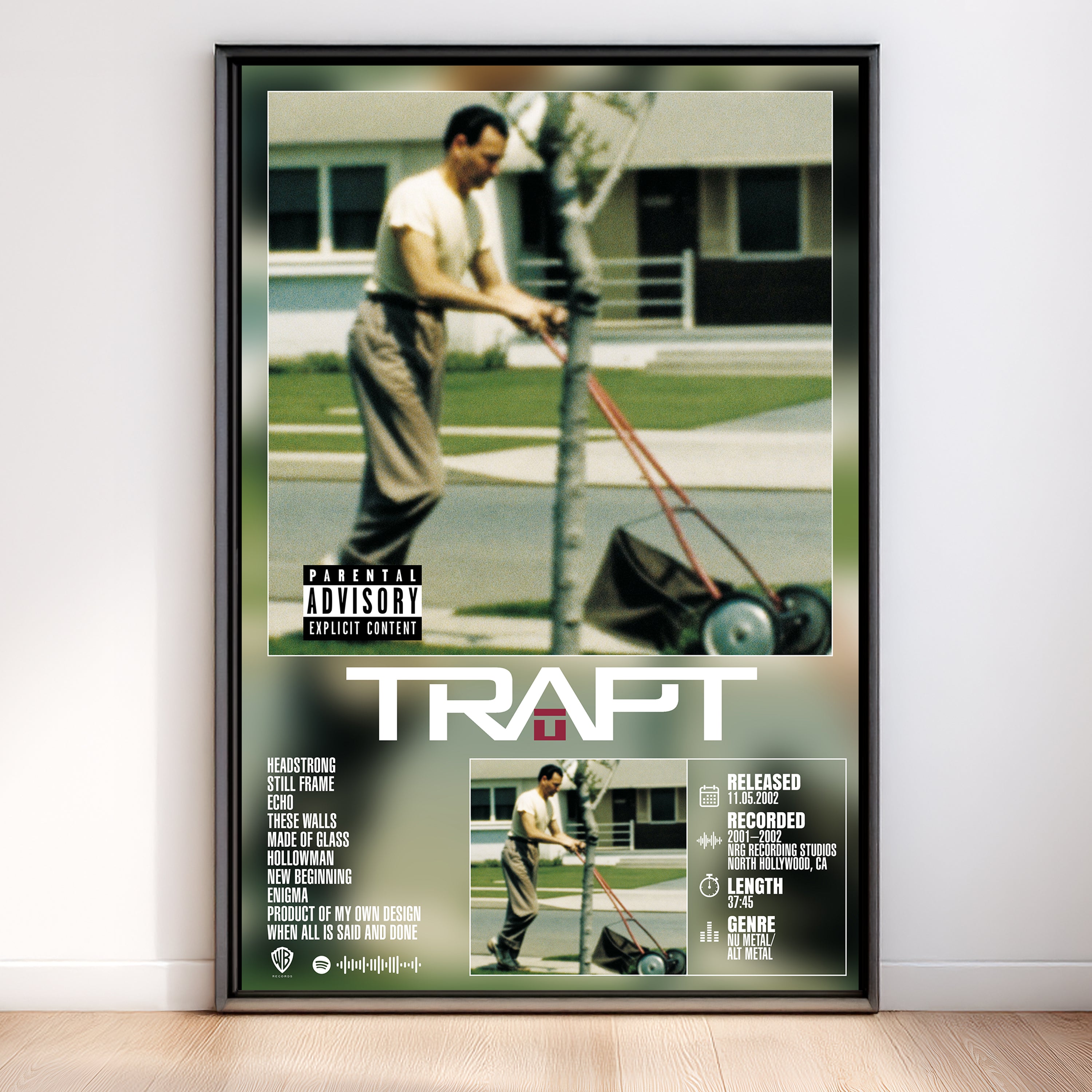 Trapt - Trapt | Album Poster (Digital Download)