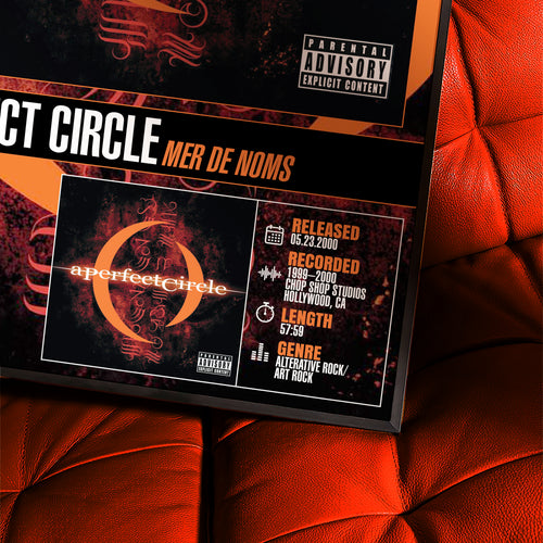 A Perfect Circle – Mer de Noms | Tracklist Poster