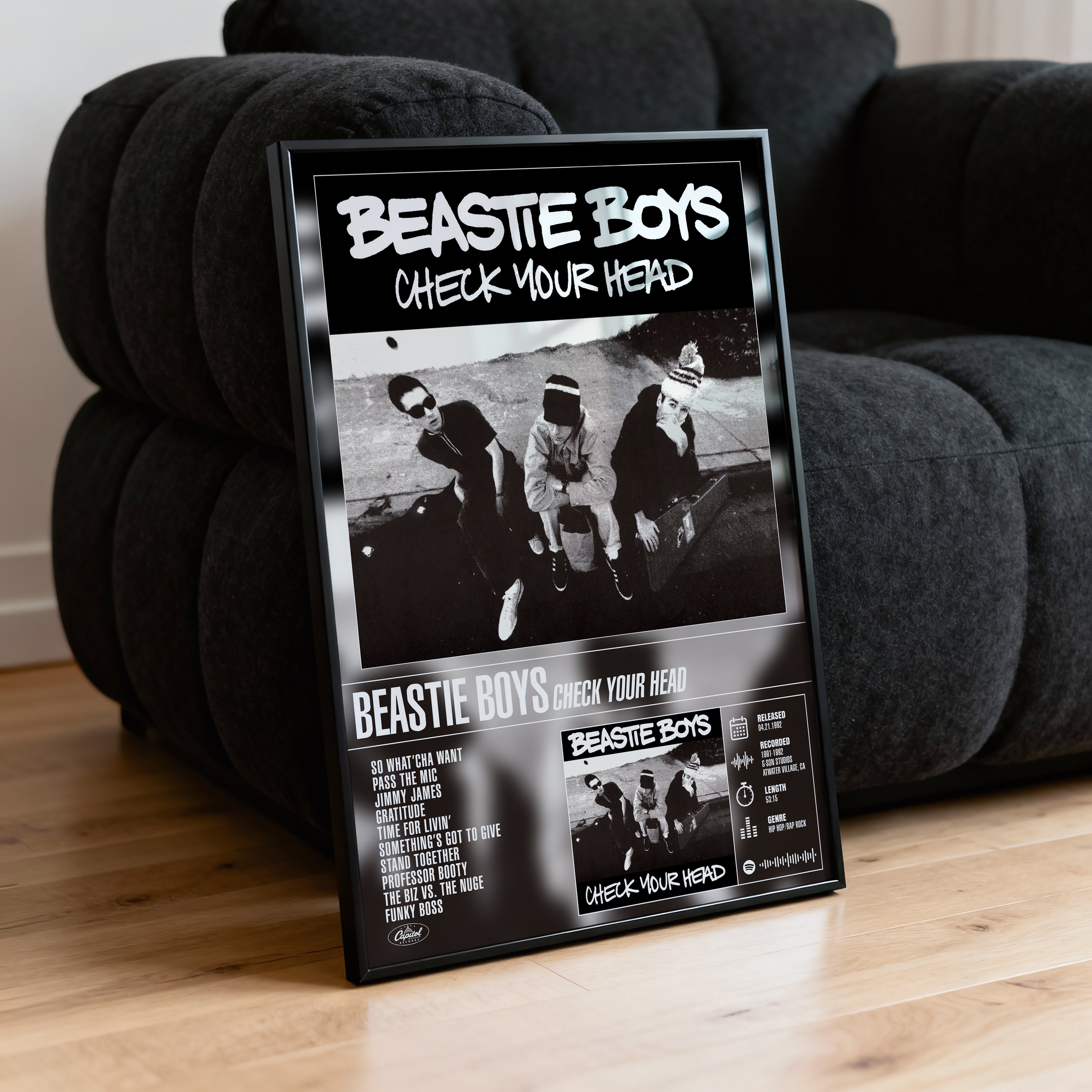 Beastie Boys - Check Your Head | Tracklist Poster