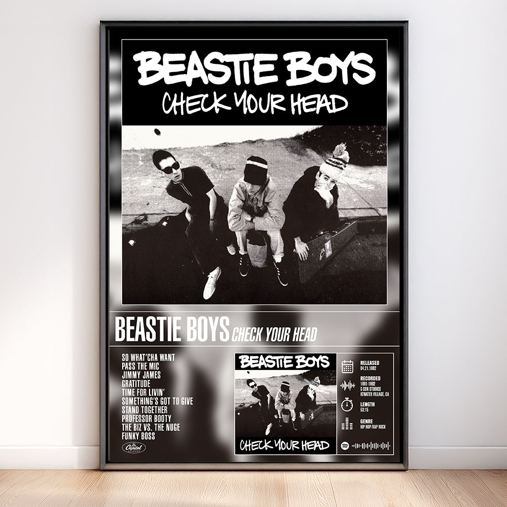 Beastie Boys - Check Your Head | Tracklist Poster