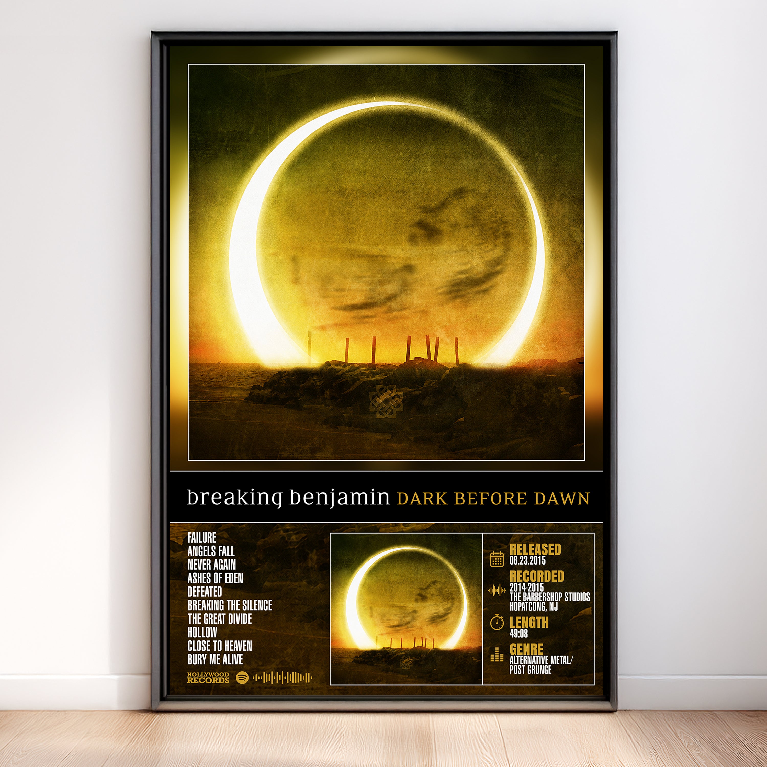 Breaking Benjamin - Dark Before Dawn | Album Poster