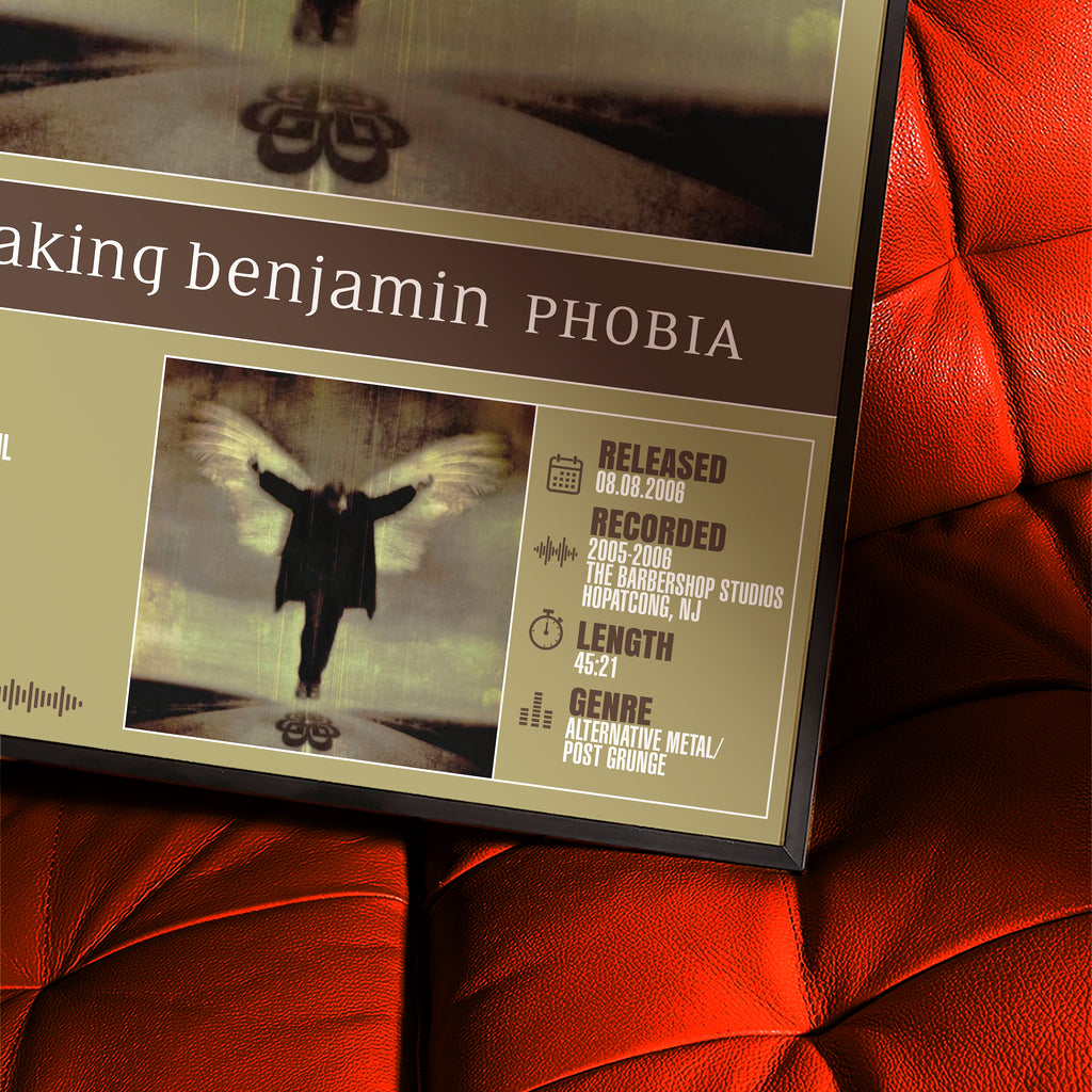 Breaking Benjamin - Phobia | Album Poster