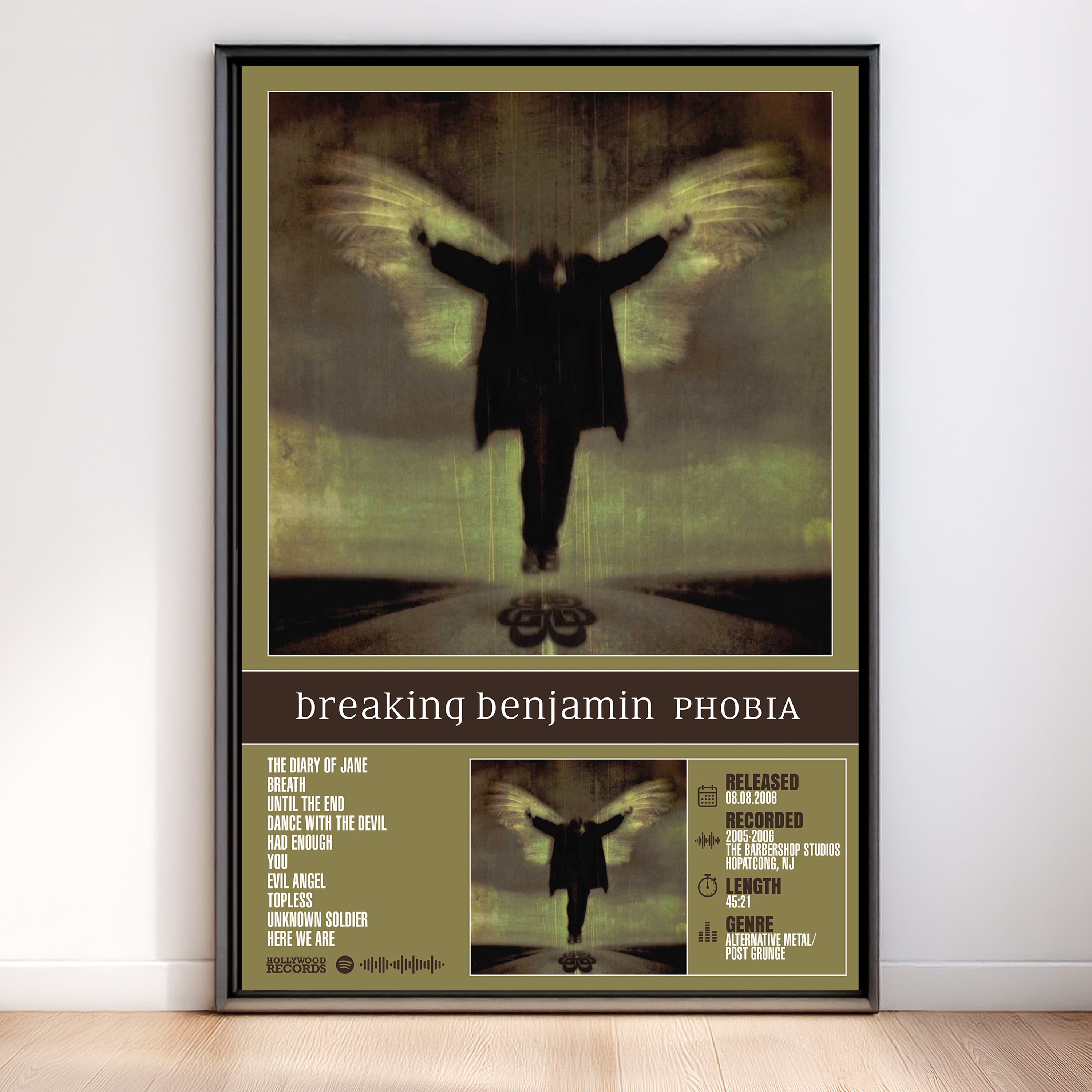 Breaking Benjamin - Phobia | Album Poster