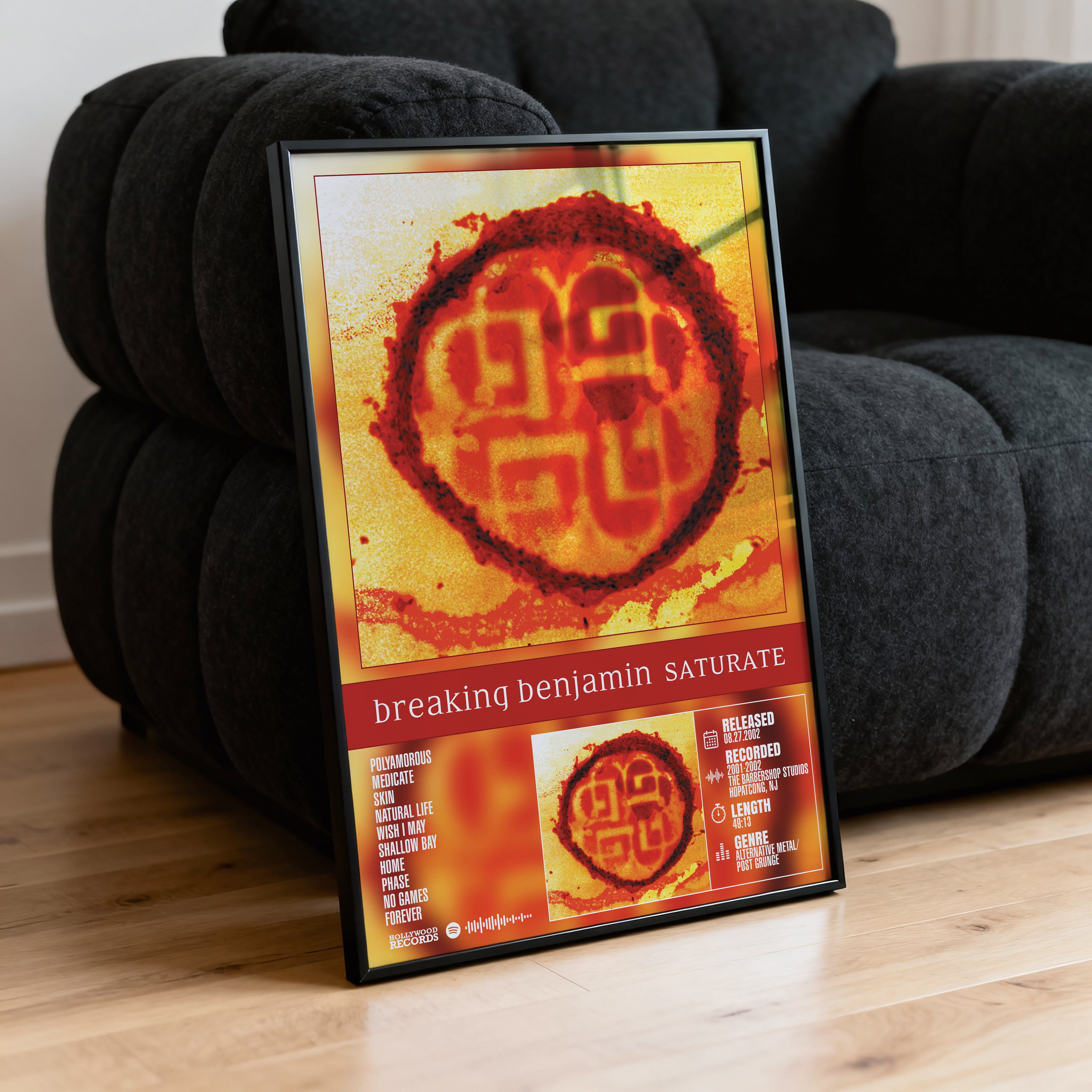 Breaking Benjamin - Saturate | Album Poster
