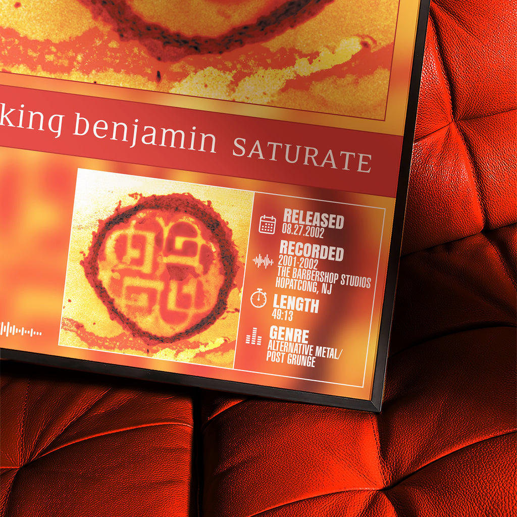 Breaking Benjamin - Saturate | Album Poster
