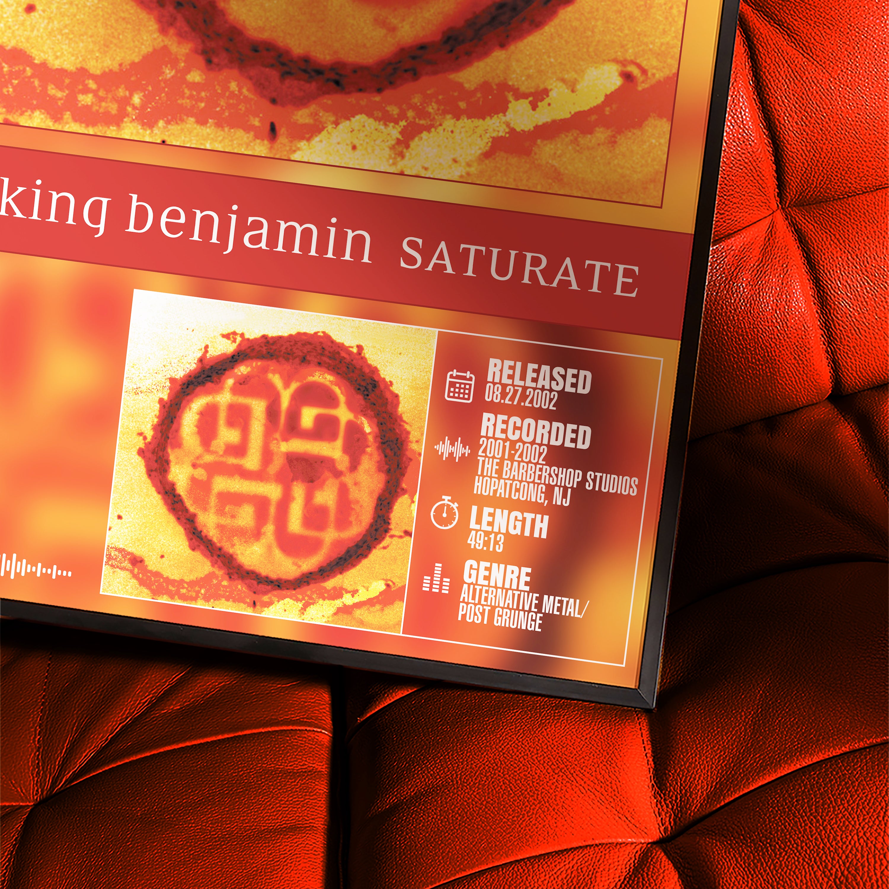 Breaking Benjamin - Saturate | Album Poster