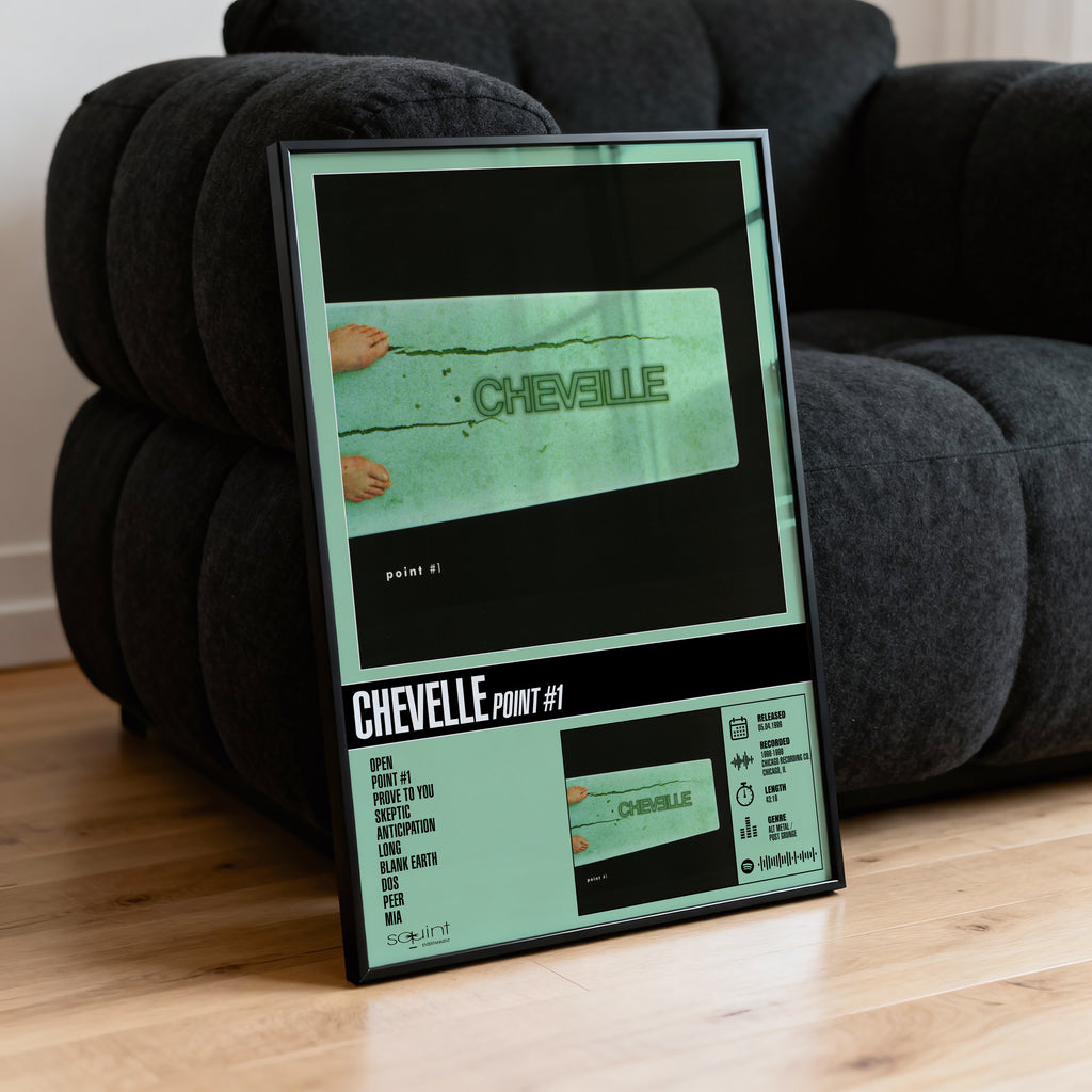 Chevelle - Point #1 | Tracklist Poster