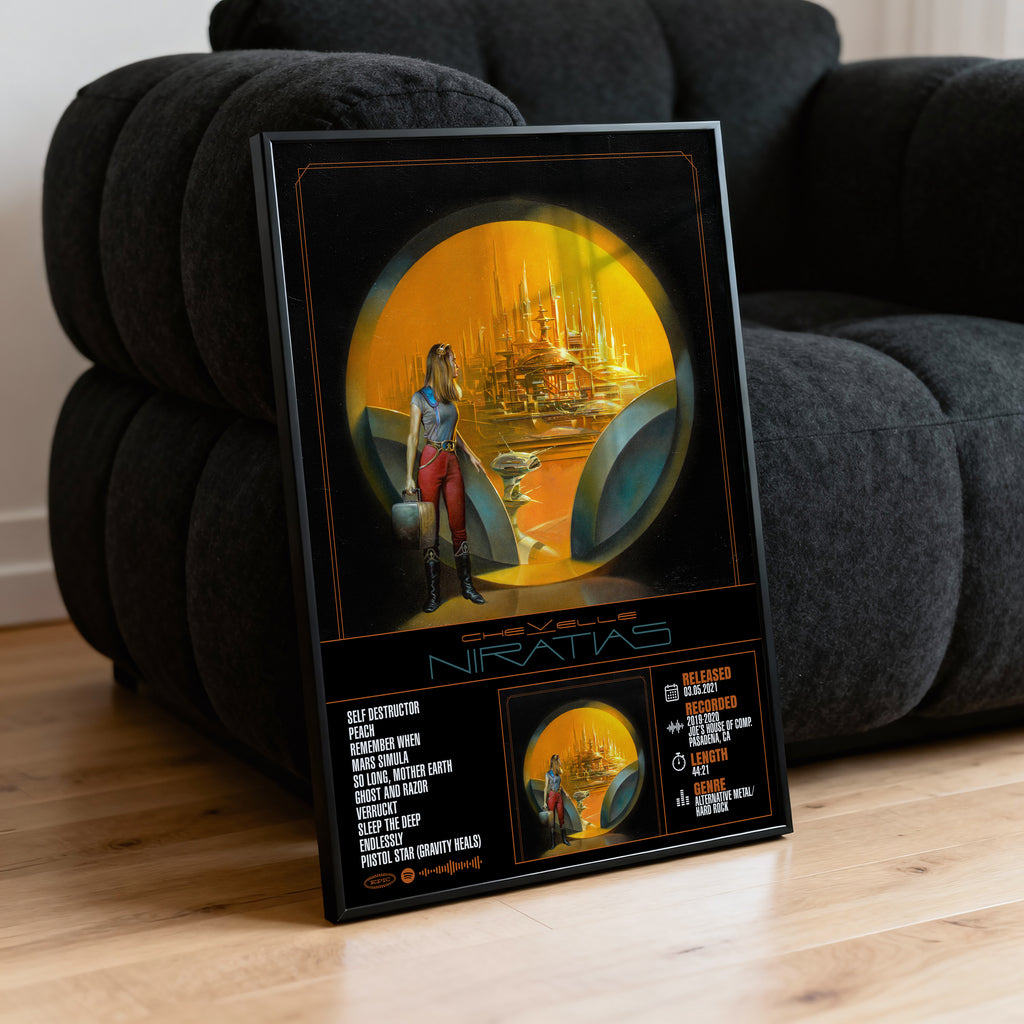 Chevelle - NIRATIAS | Album Poster