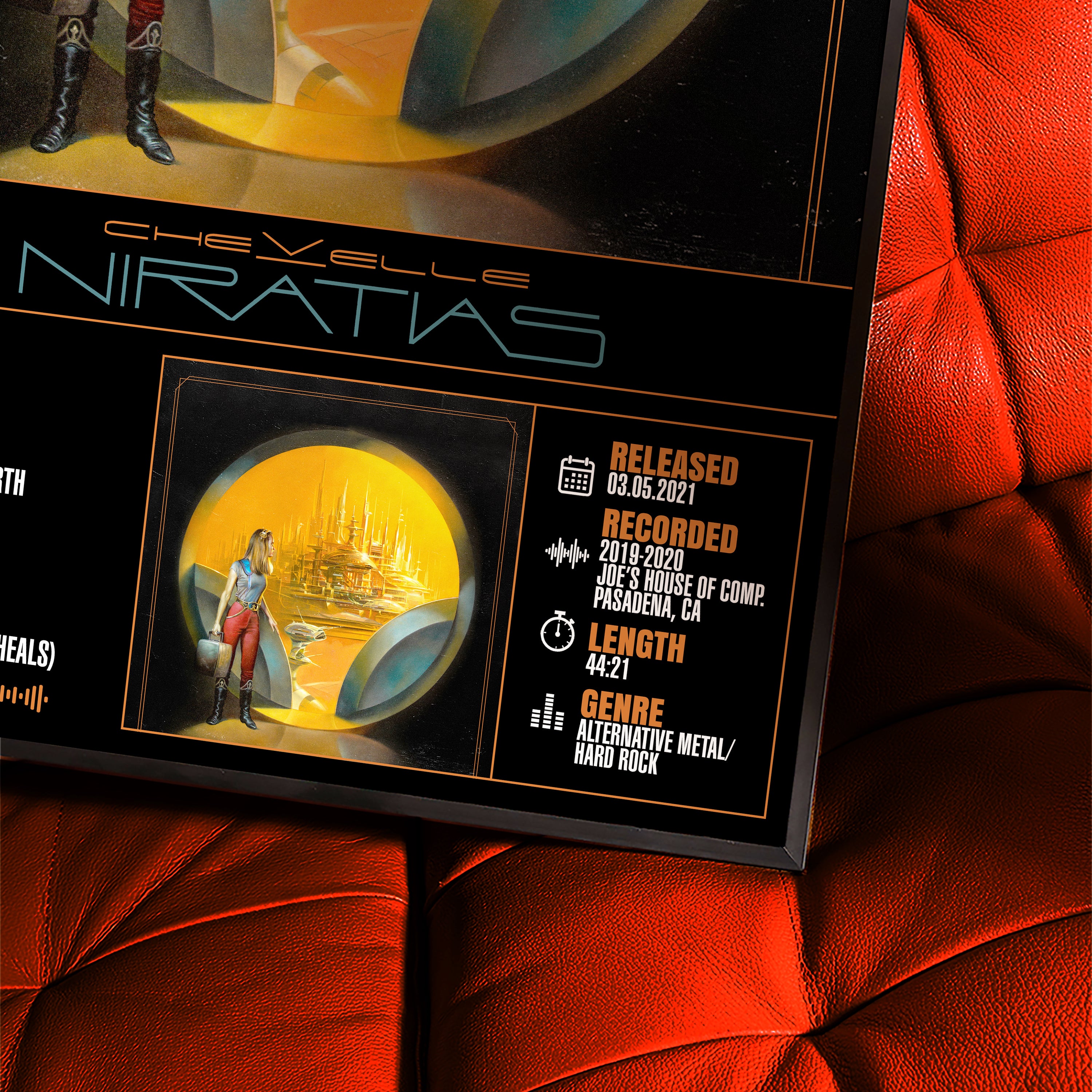 Chevelle - NIRATIAS | Album Poster