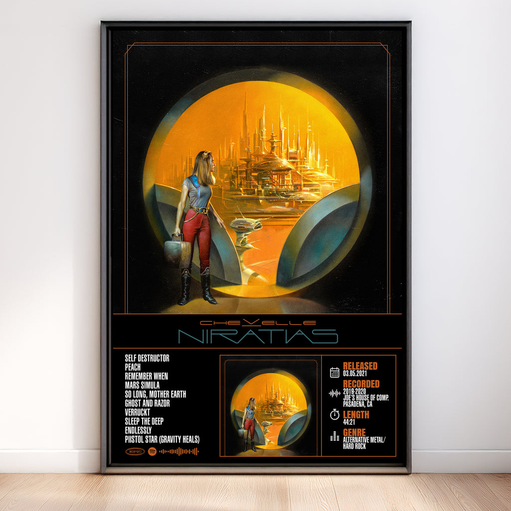 Chevelle - NIRATIAS | Album Poster