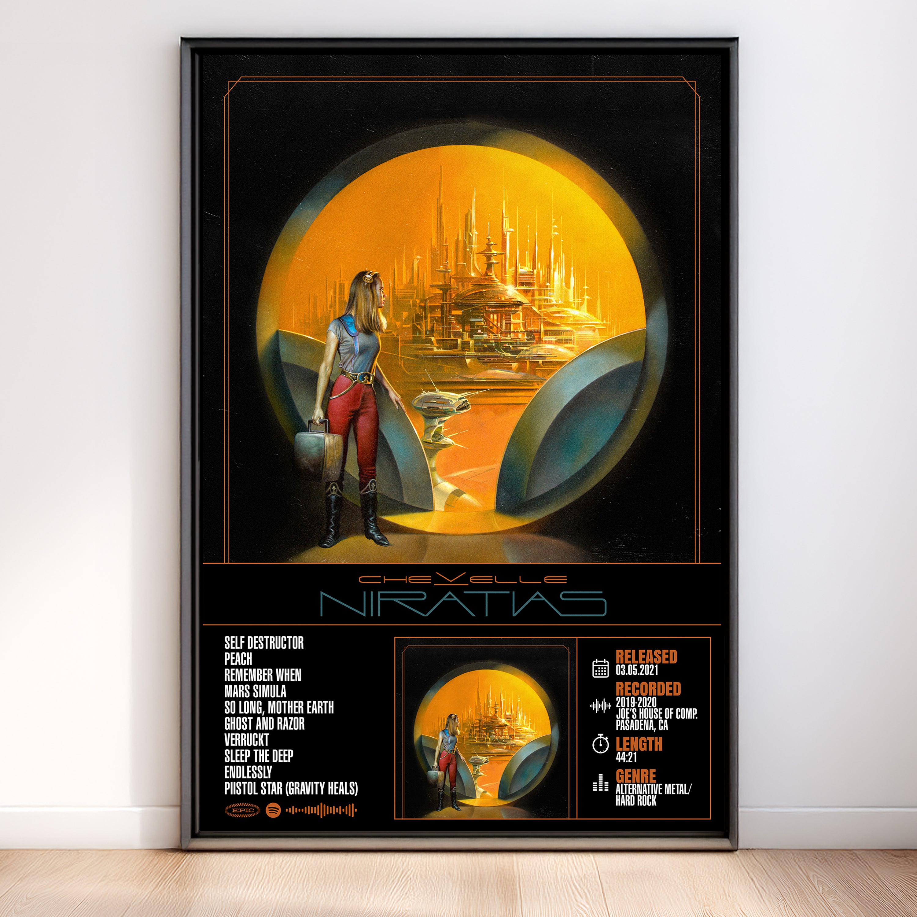 Chevelle - NIRATIAS | Album Poster