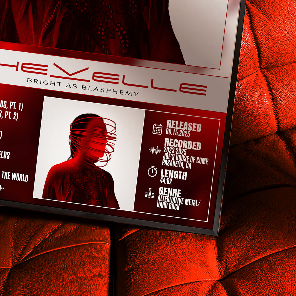 Chevelle - Bright as Blasphemy | Album Poster