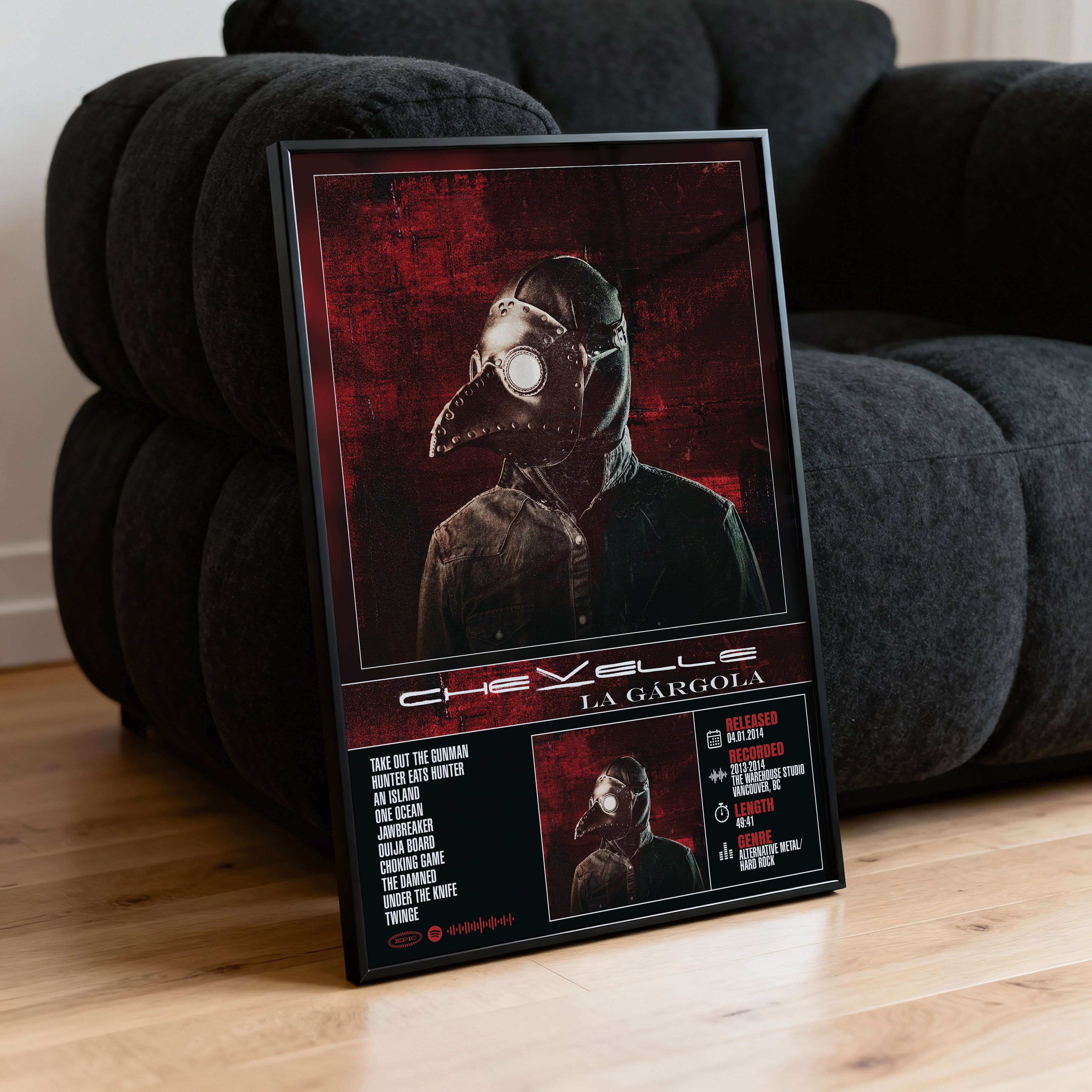 Chevelle - La Gárgola | Album Poster