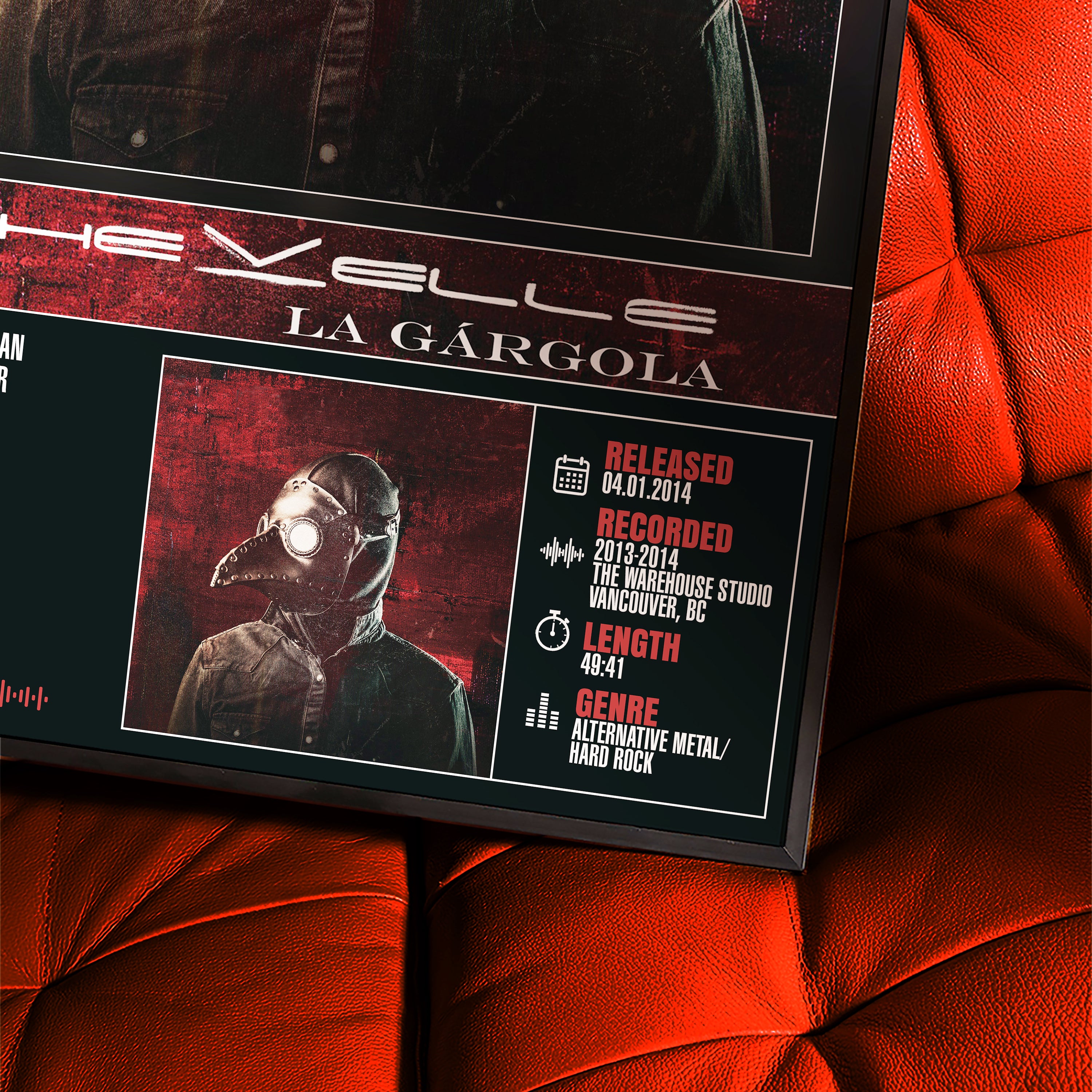 Chevelle - La Gárgola | Album Poster