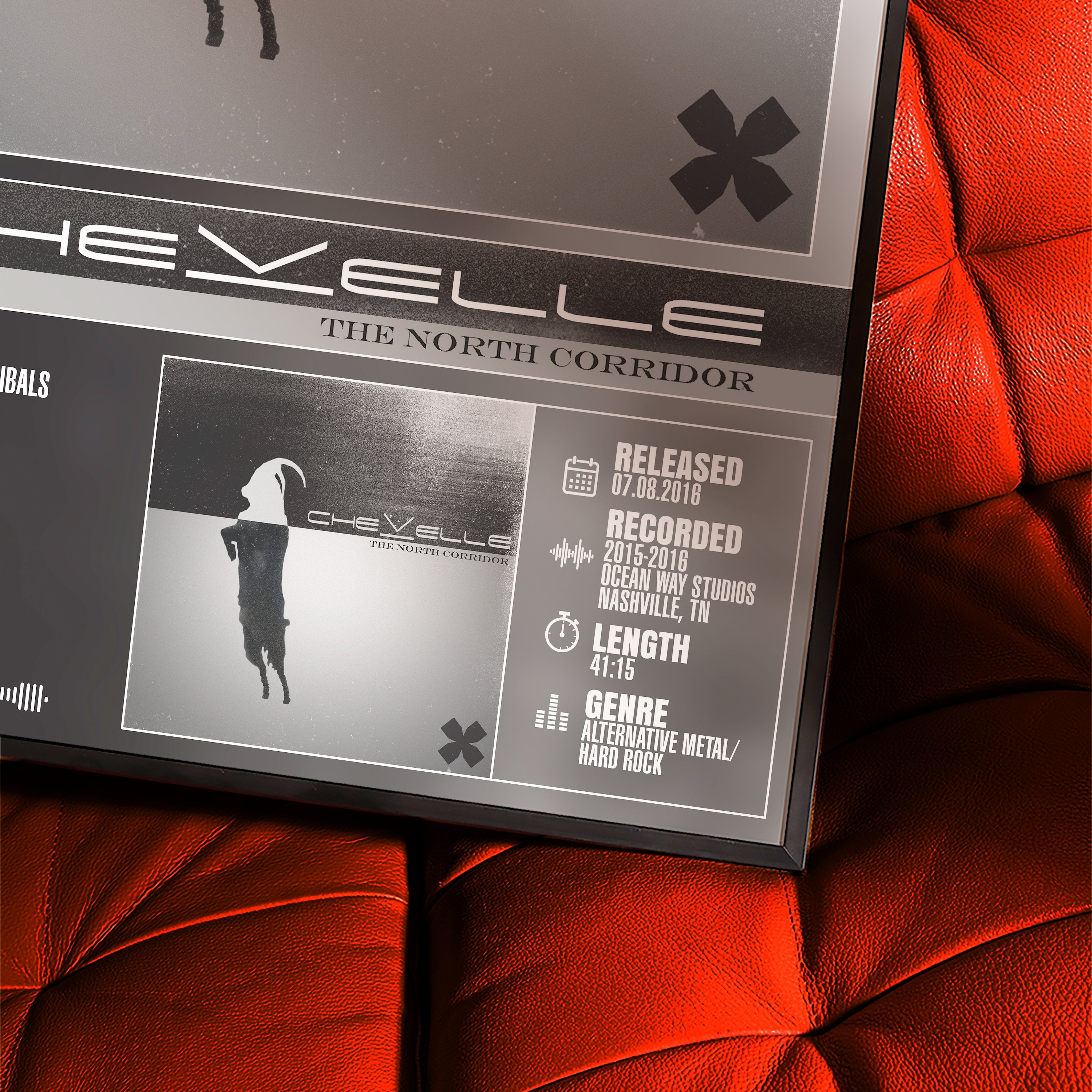 Chevelle - The North Corridor | Album Poster
