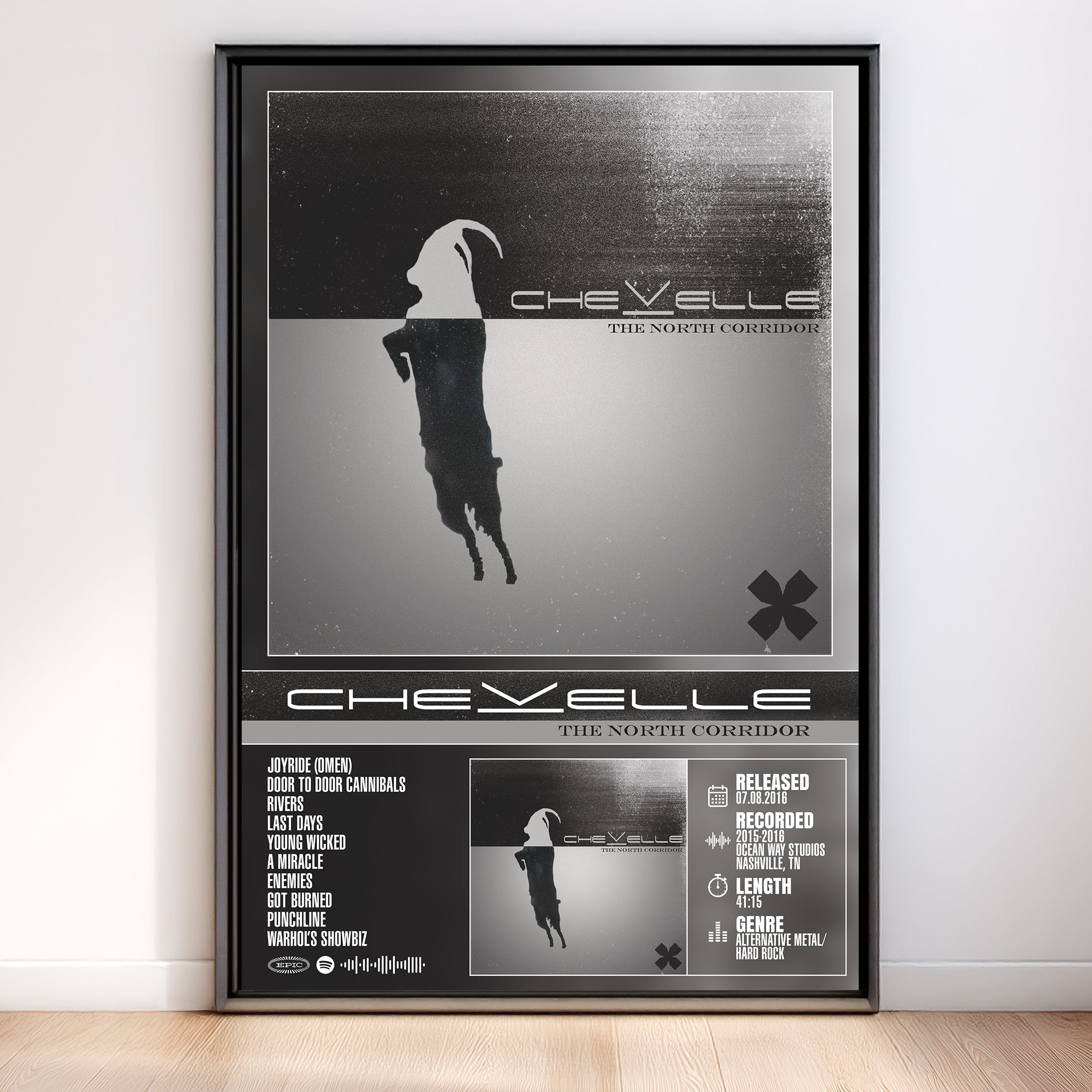Chevelle - The North Corridor | Album Poster