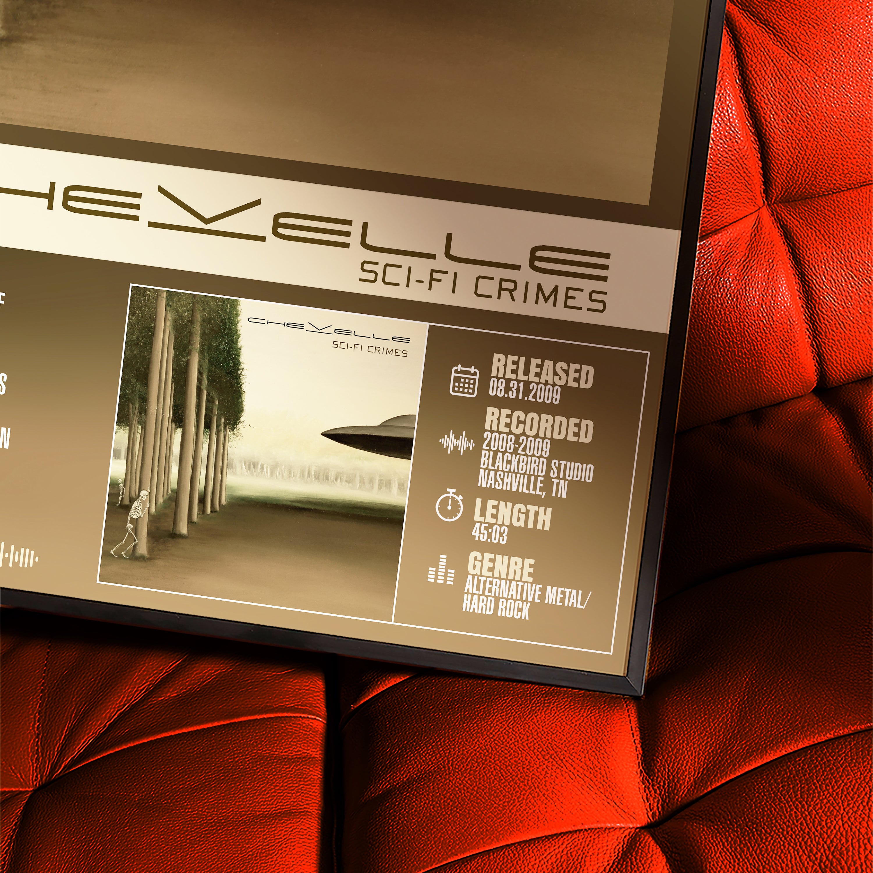Chevelle - Sci-Fi Crimes | Album Poster