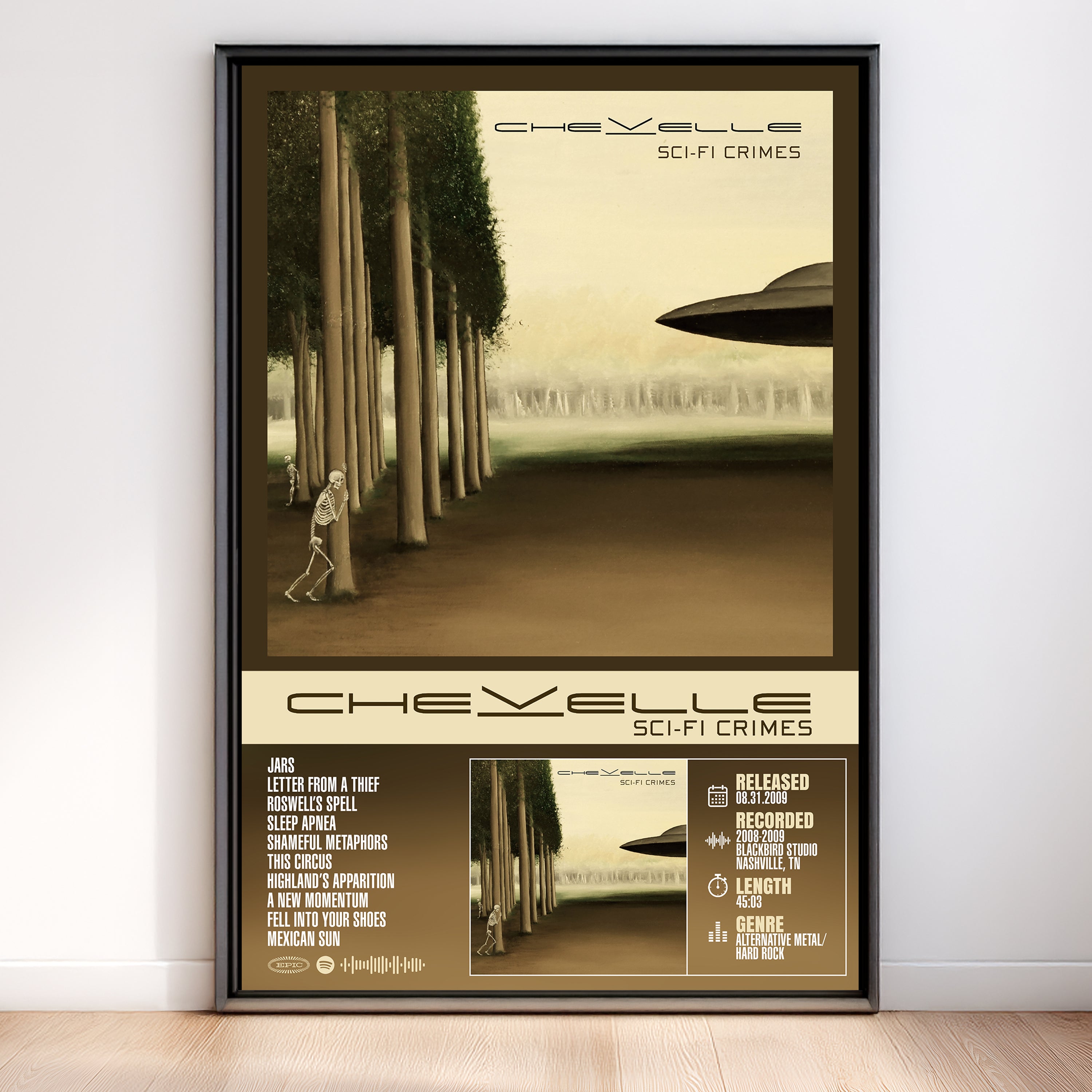 Chevelle - Sci-Fi Crimes | Album Poster