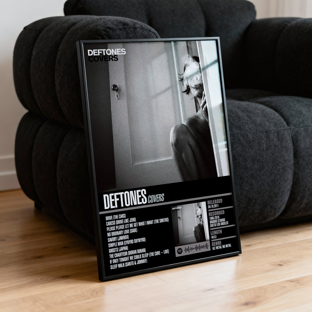 Deftones – Covers | Tracklist Poster
