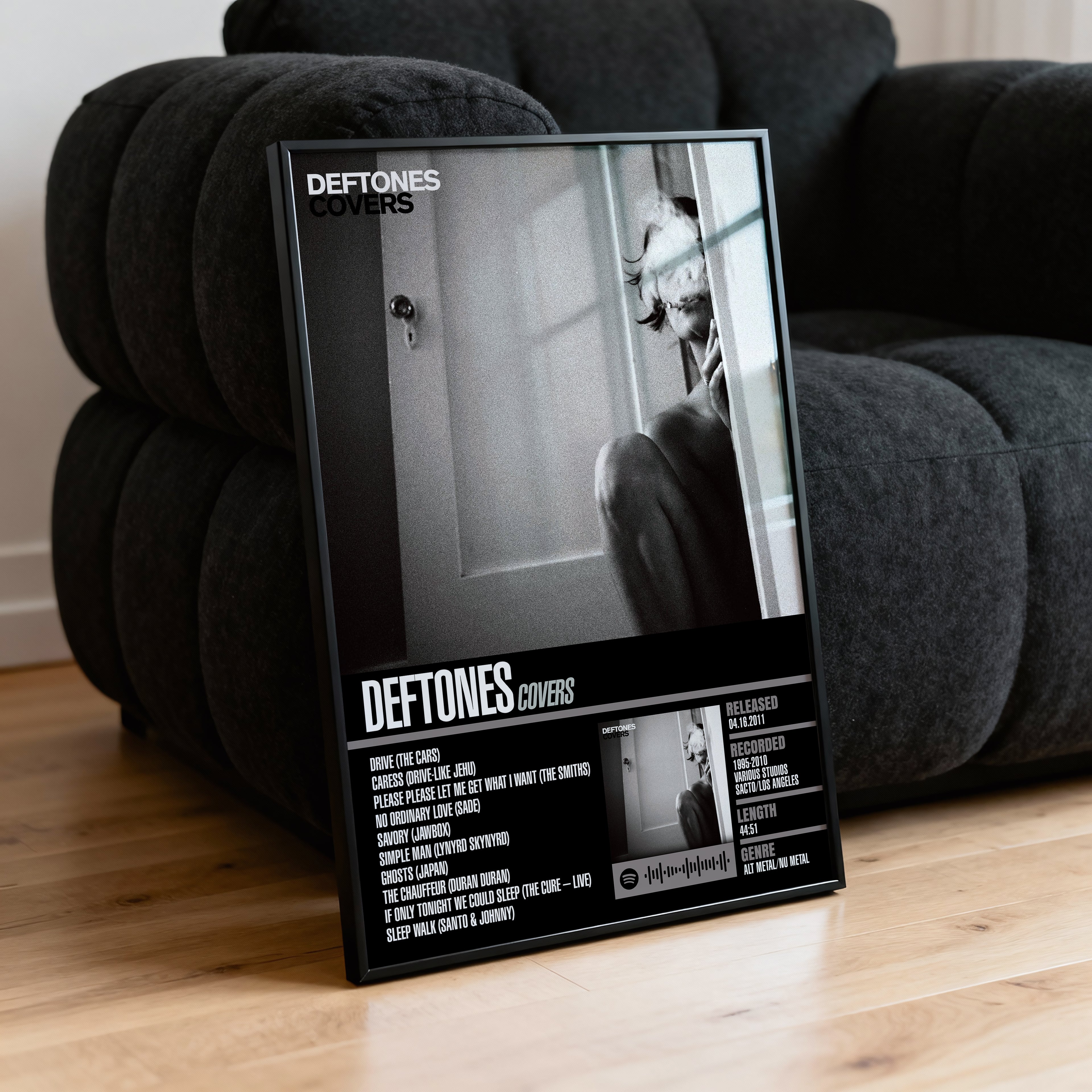 Deftones – Covers | Tracklist Poster