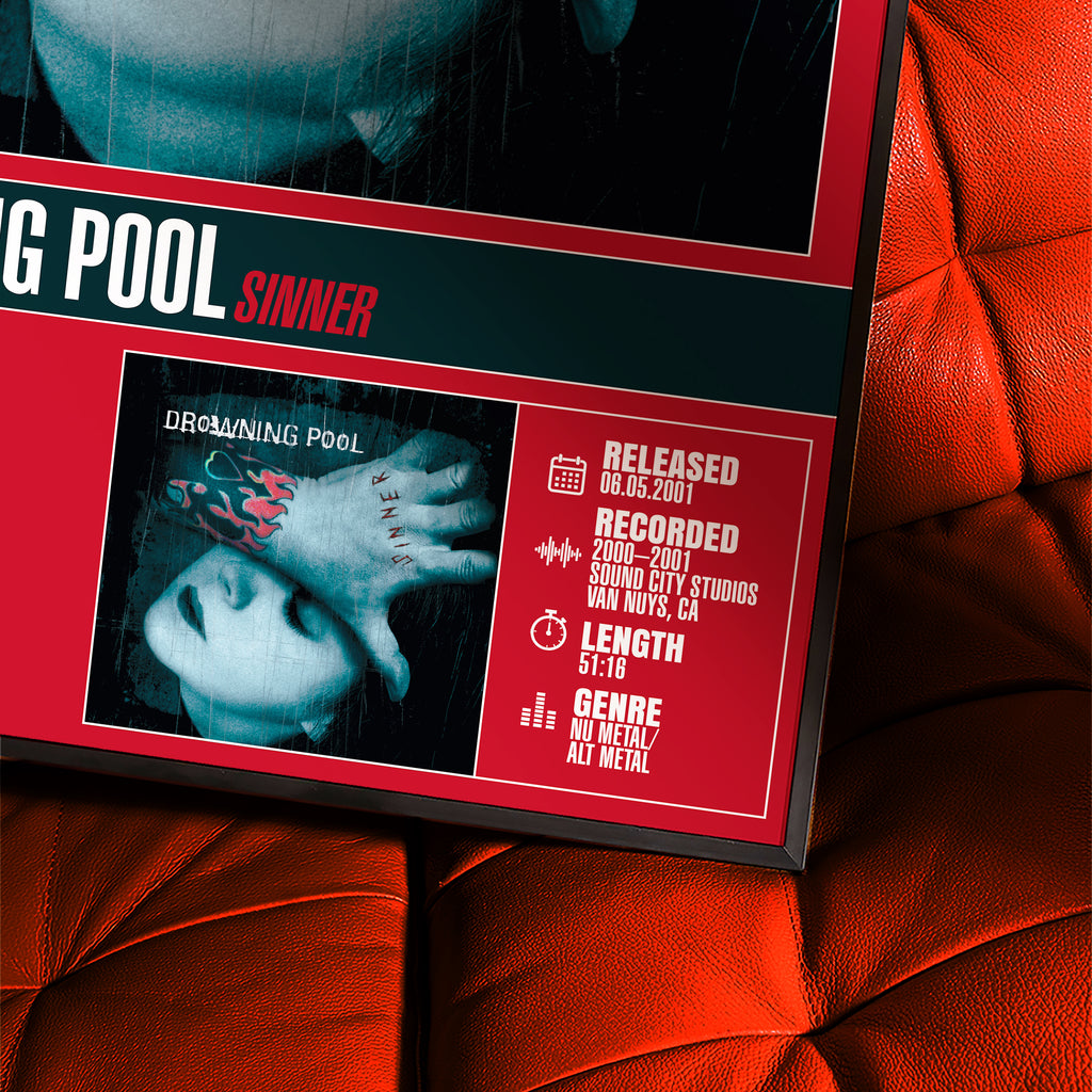 Drowning Pool - Sinner | Album Poster