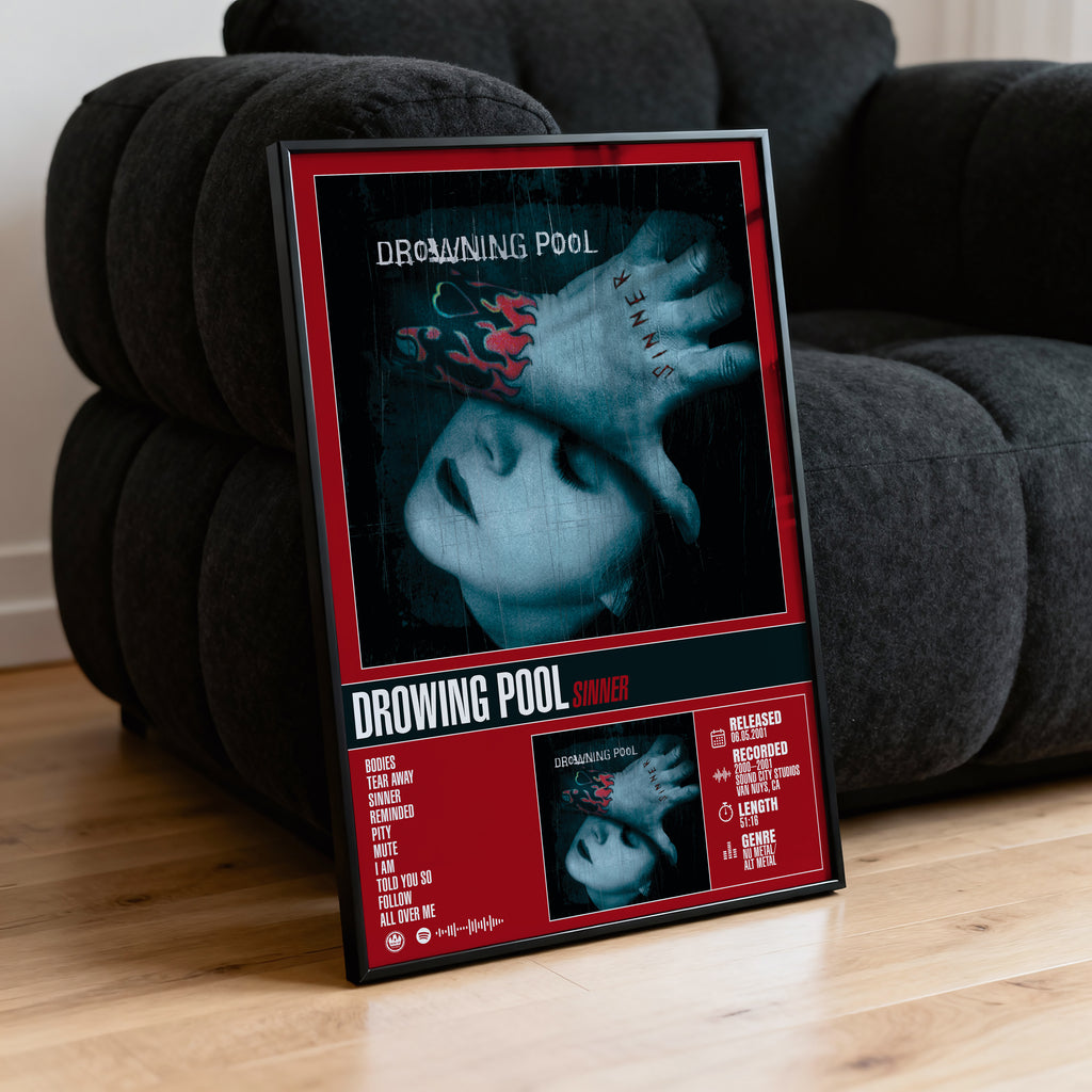Drowning Pool - Sinner | Album Poster