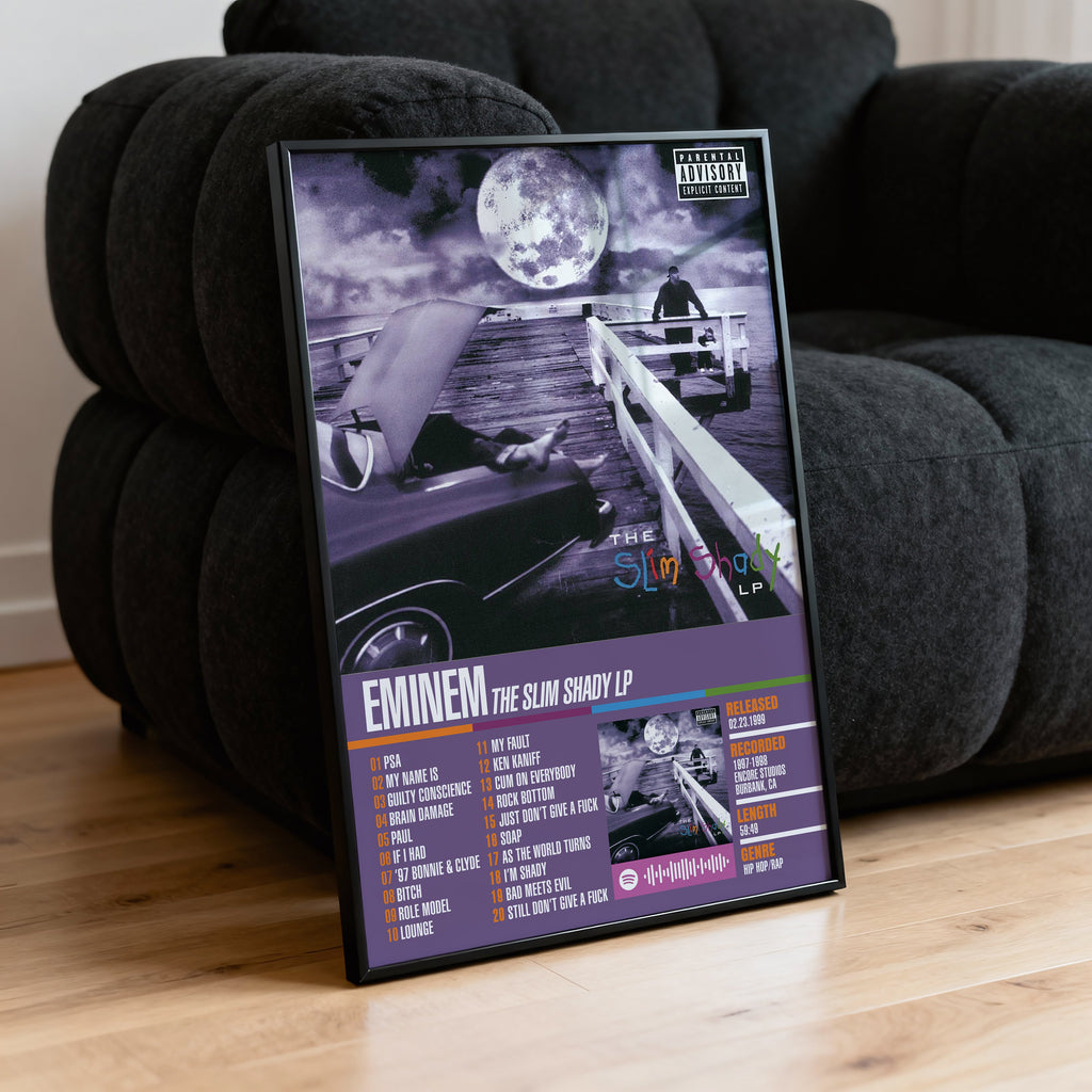 Eminem – The Slim Shady LP | Album Poster (Digital Download)