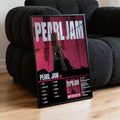 Pearl Jam – Ten | Tracklist Poster