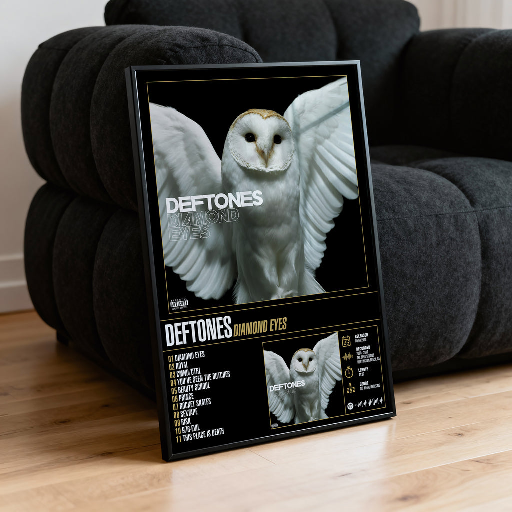 Deftones – Diamond Eyes | Tracklist Poster