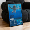 Nirvana – Nevermind | Tracklist Poster