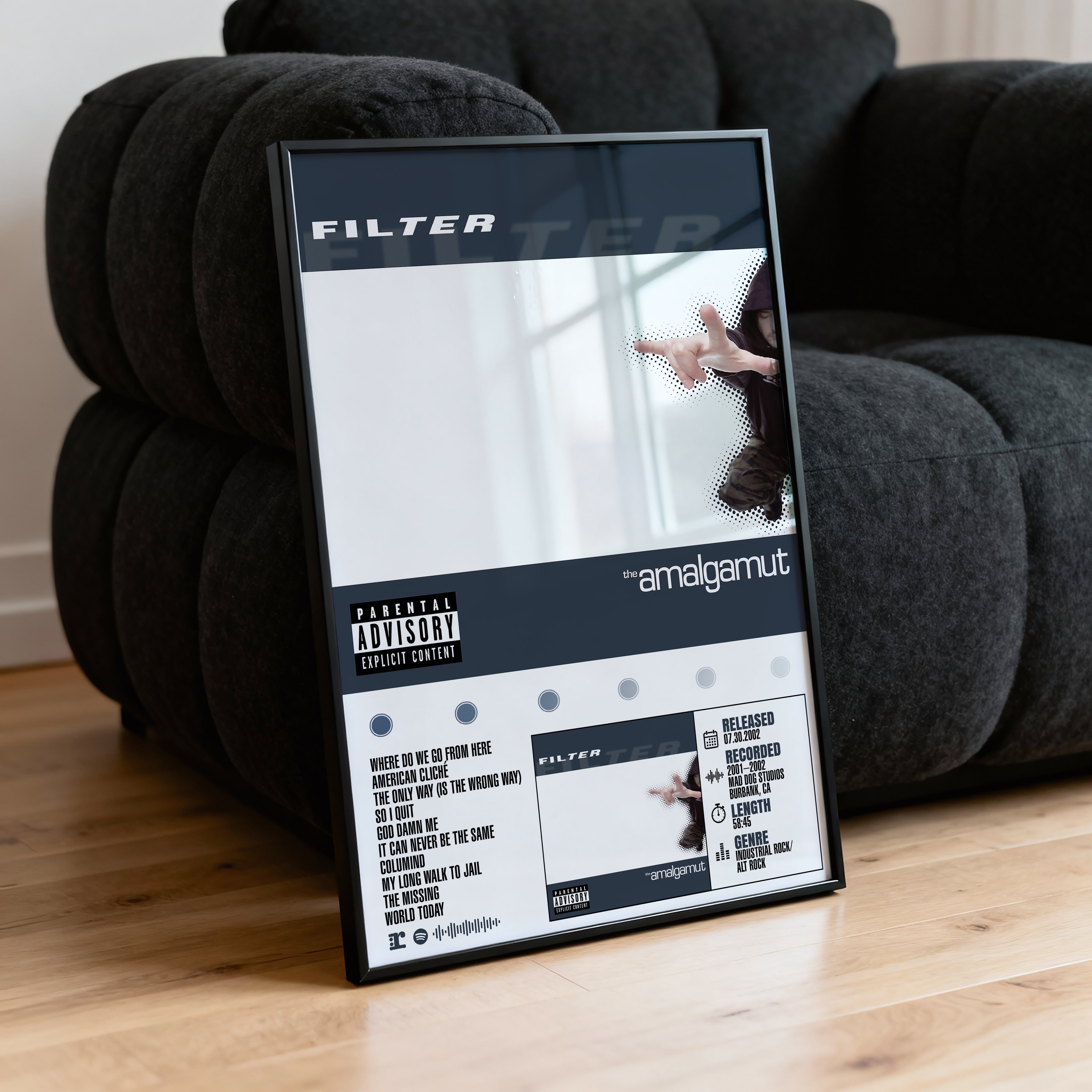 Filter - The Amalgamut | Album Poster (Digital Download)