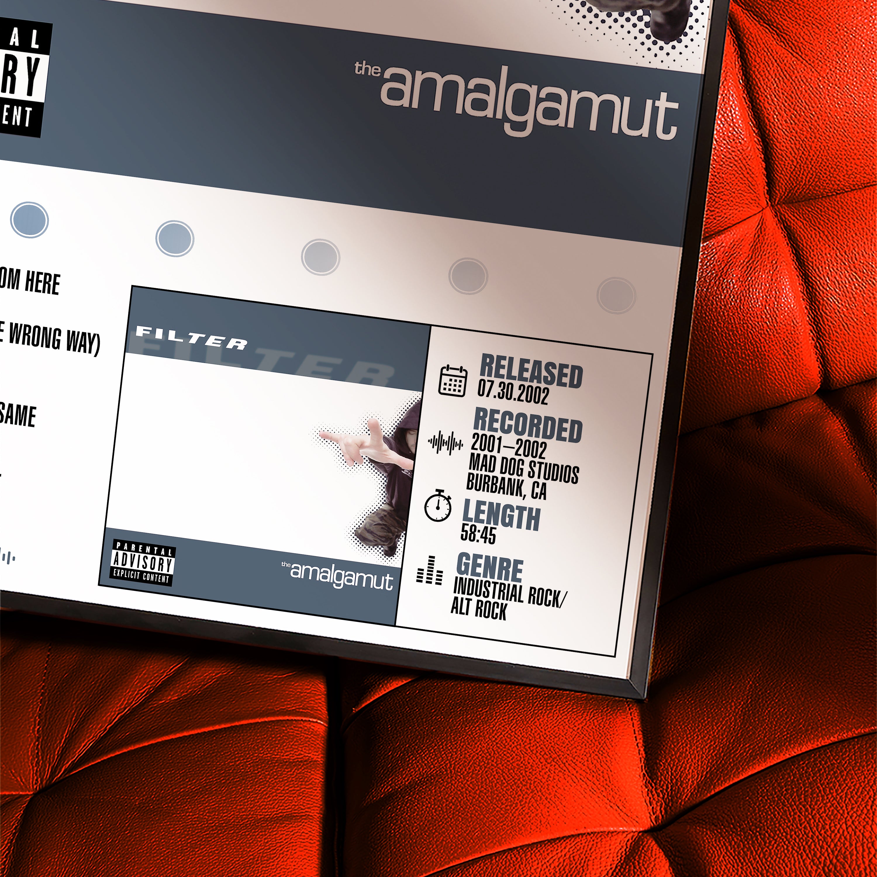 Filter - The Amalgamut | Album Poster (Digital Download)