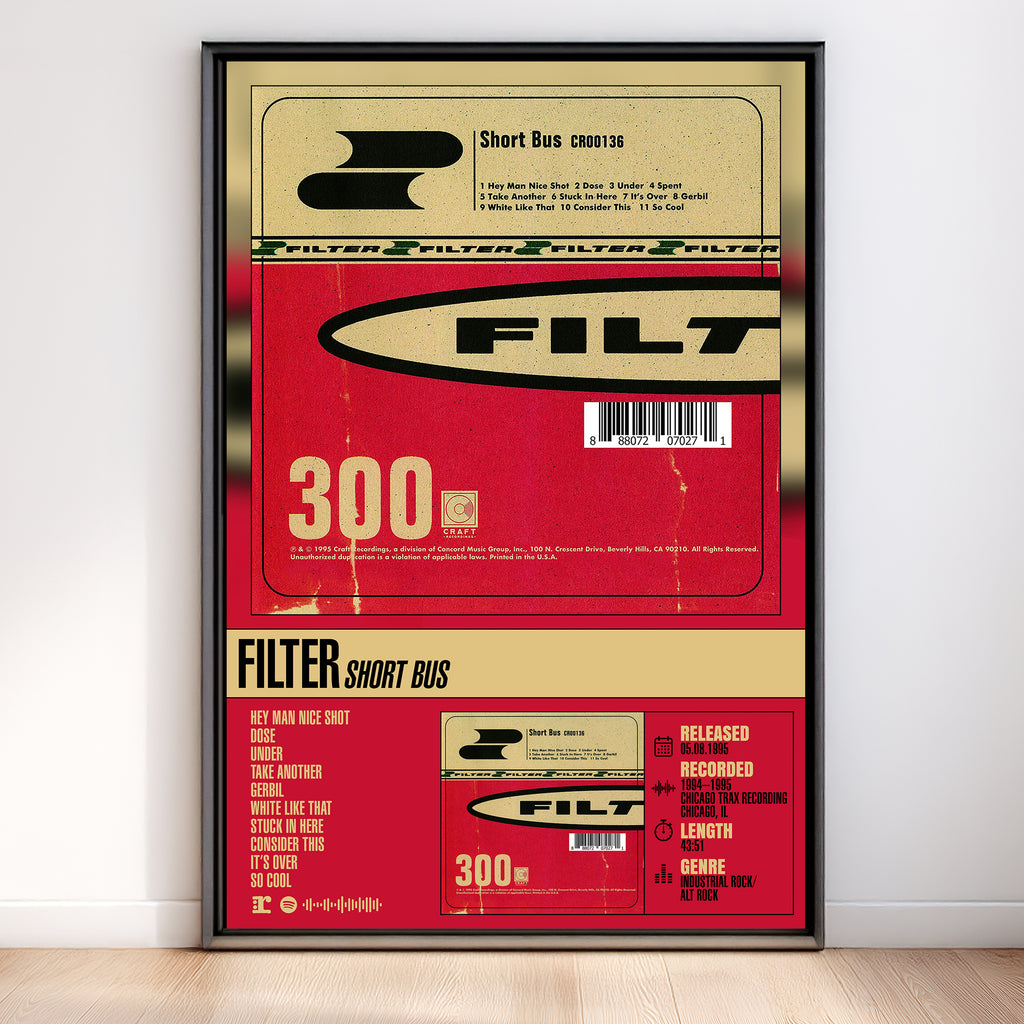 Filter - 7 Album Poster Bundle (Digital Download)