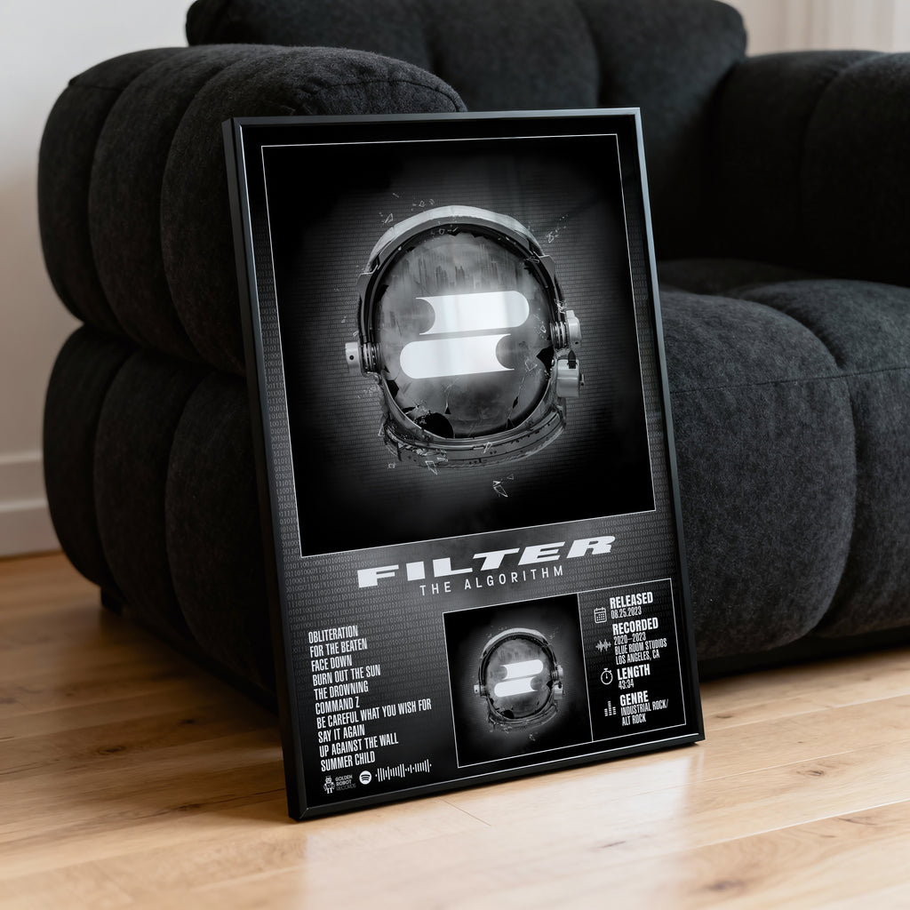 Filter - The Algorithm | Album Poster (Digital Download)