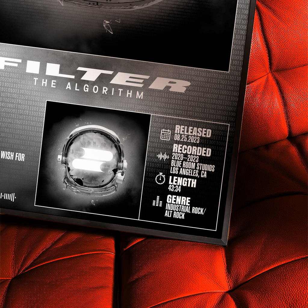 Filter - The Algorithm | Album Poster (Digital Download)