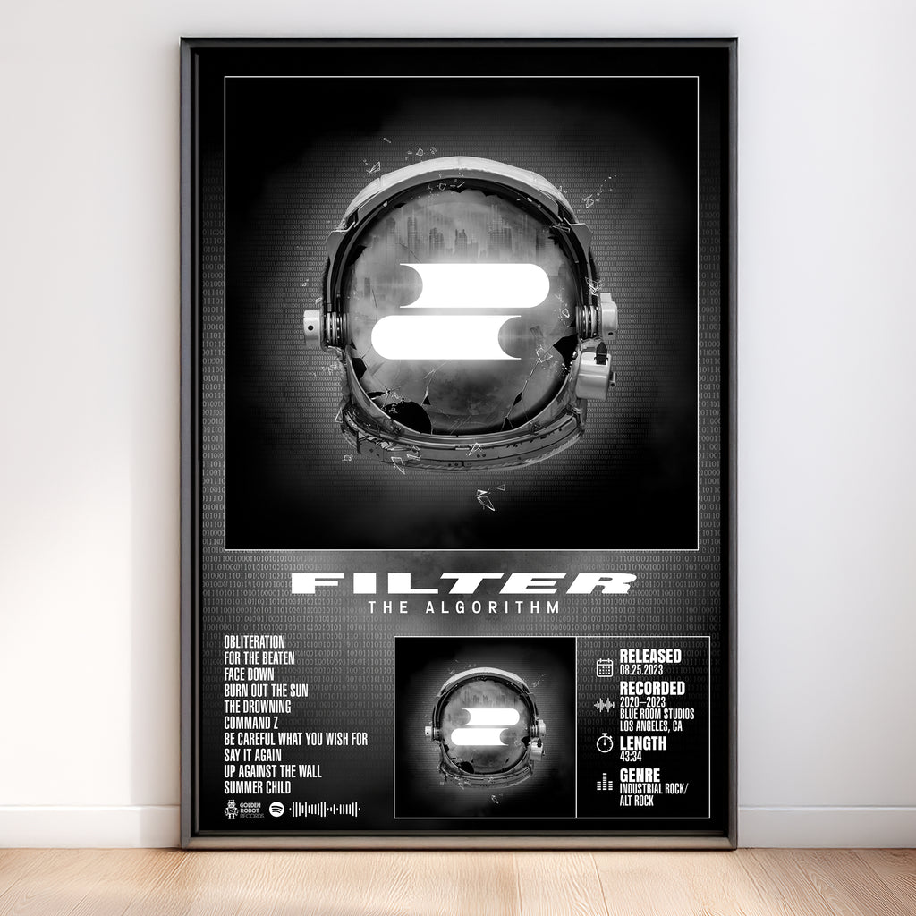 Filter - The Algorithm | Album Poster (Digital Download)