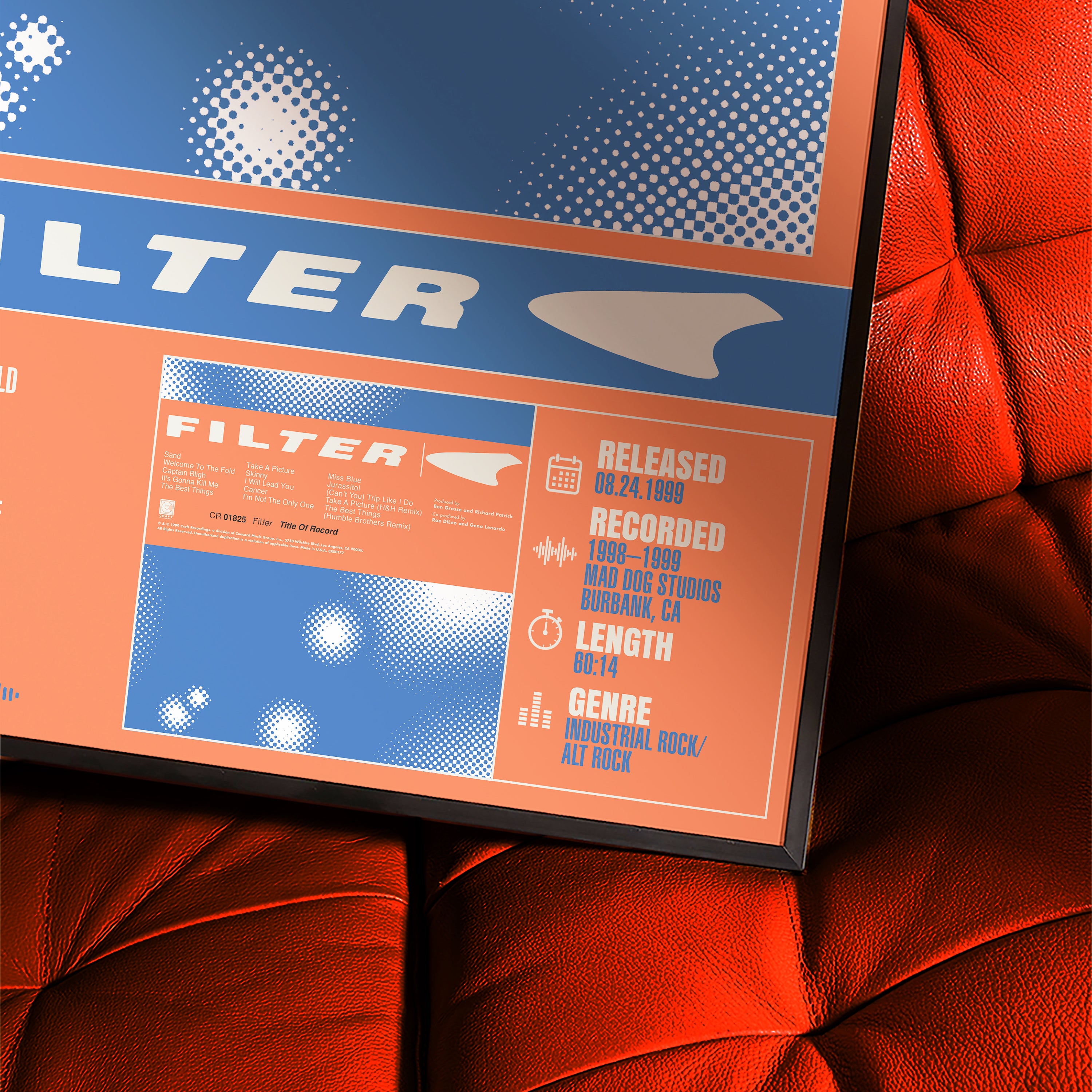 Filter - Title of Record | Album Poster (Digital Download)