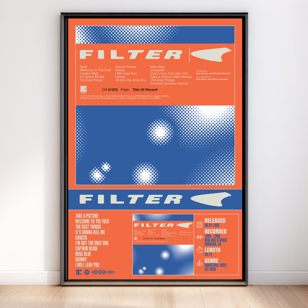 Filter - 7 Album Poster Bundle (Digital Download)