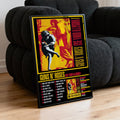Guns N' Roses - Use Your Illusion I | Tracklist Poster
