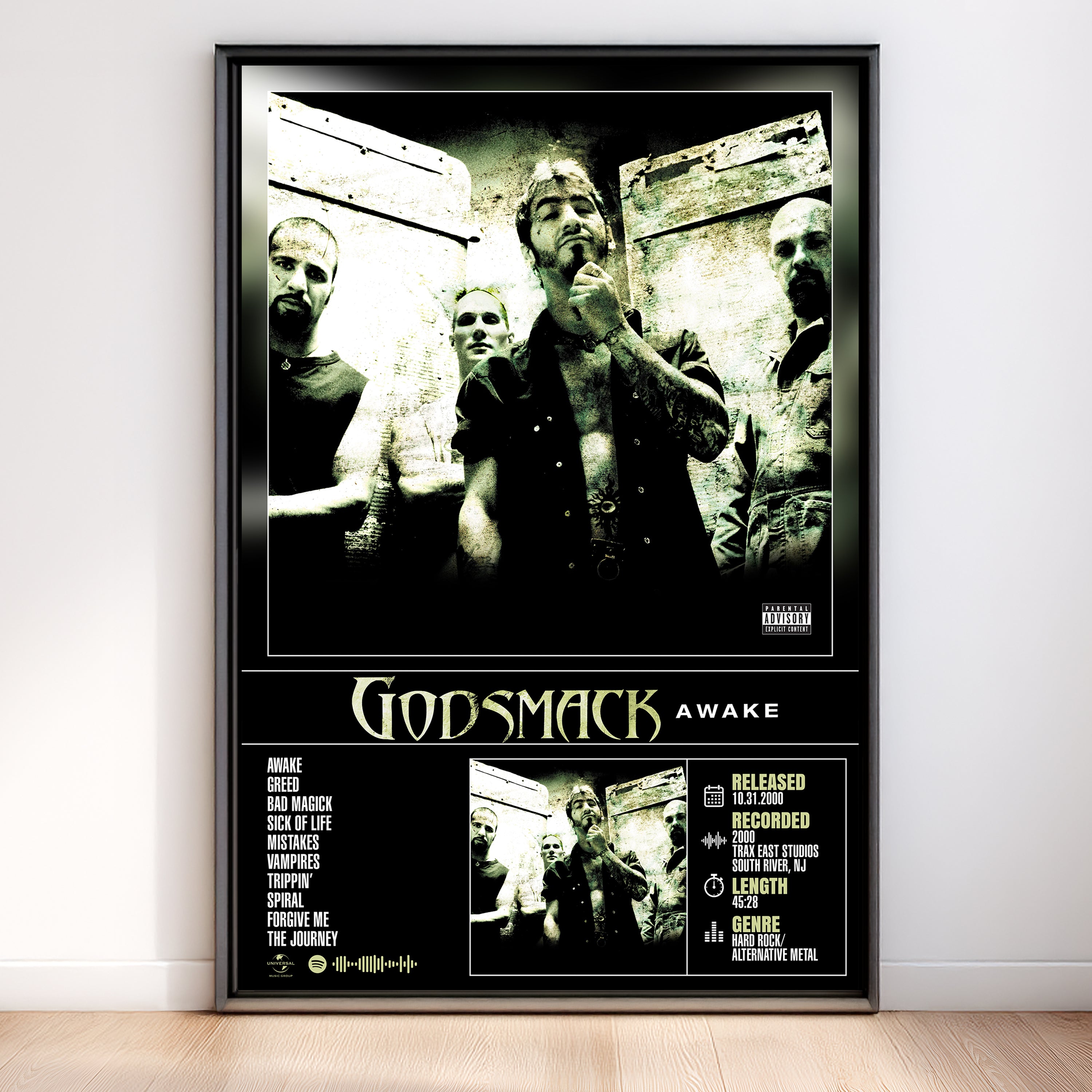 Godsmack - Awake | Album Poster (Digital Download)