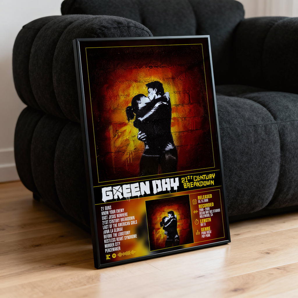 Green Day – 21st Century Breakdown | Album Poster (Digital Download)