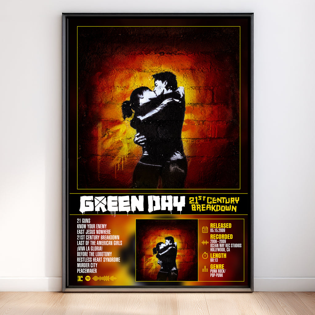 Green Day – 21st Century Breakdown | Album Poster (Digital Download)