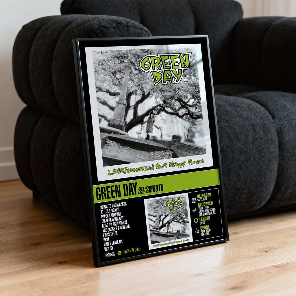 Green Day – 39/Smooth | Album Poster (Digital Download)