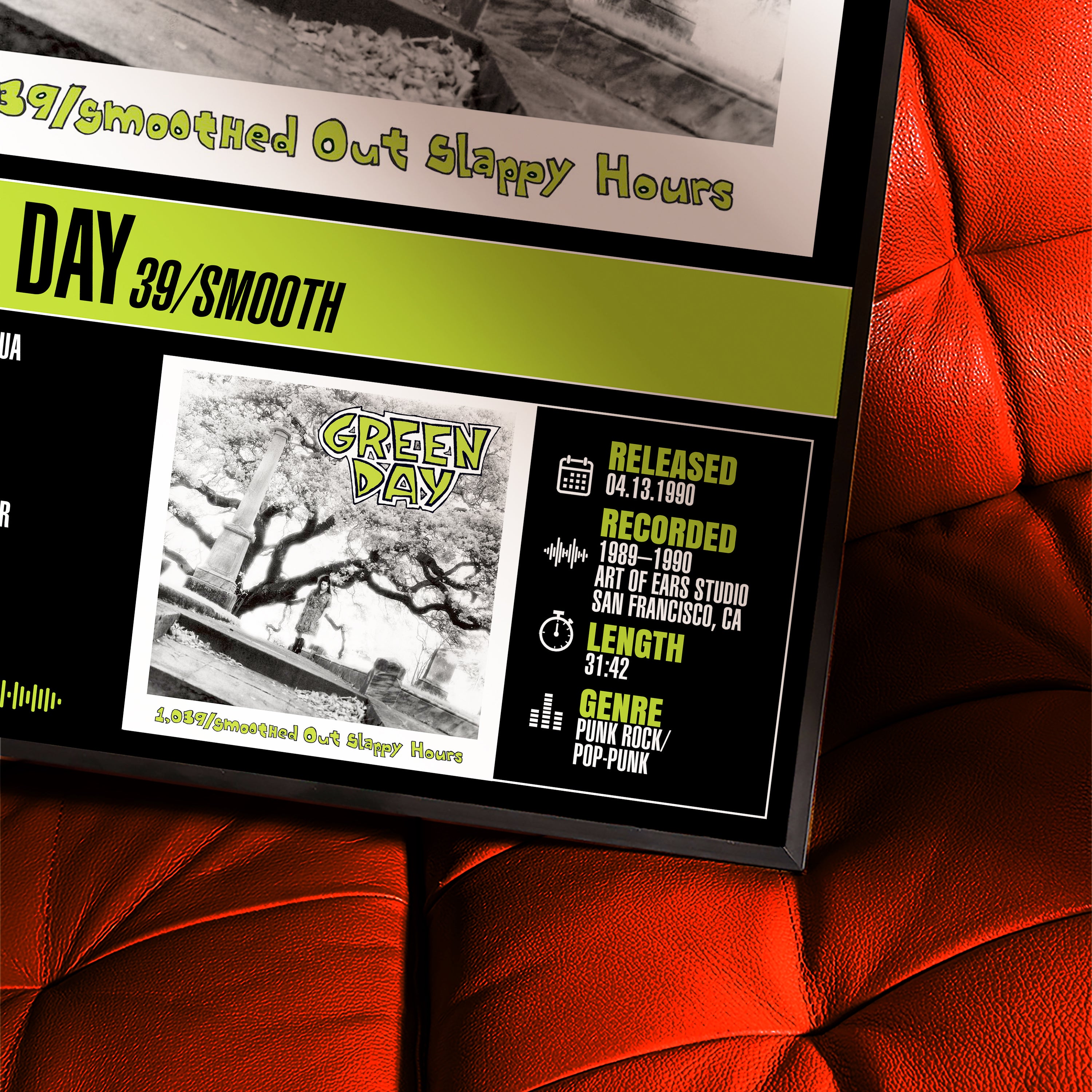 Green Day – 39/Smooth | Album Poster (Digital Download)