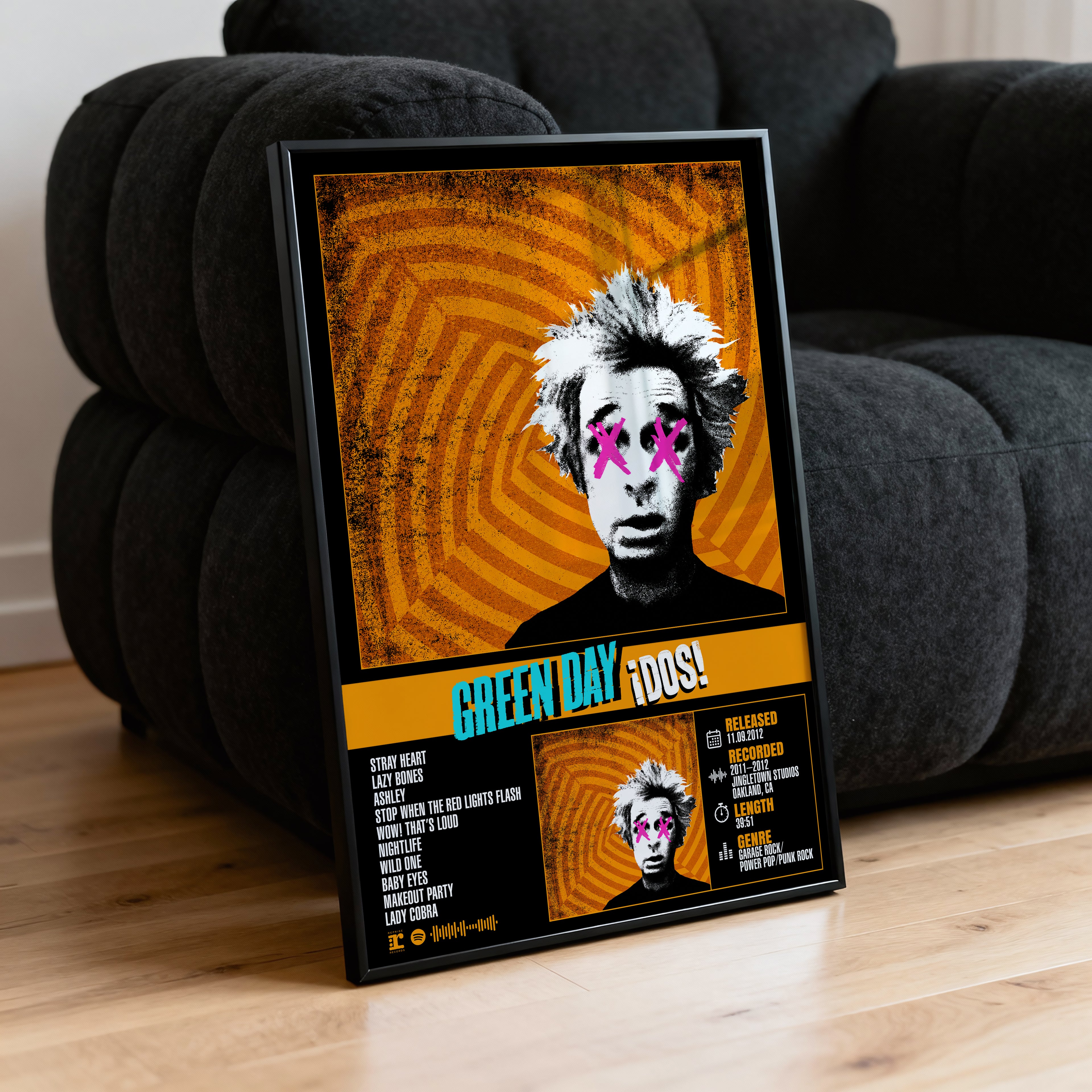 Green Day - ¡Dos! | Album Poster (Digital Download)