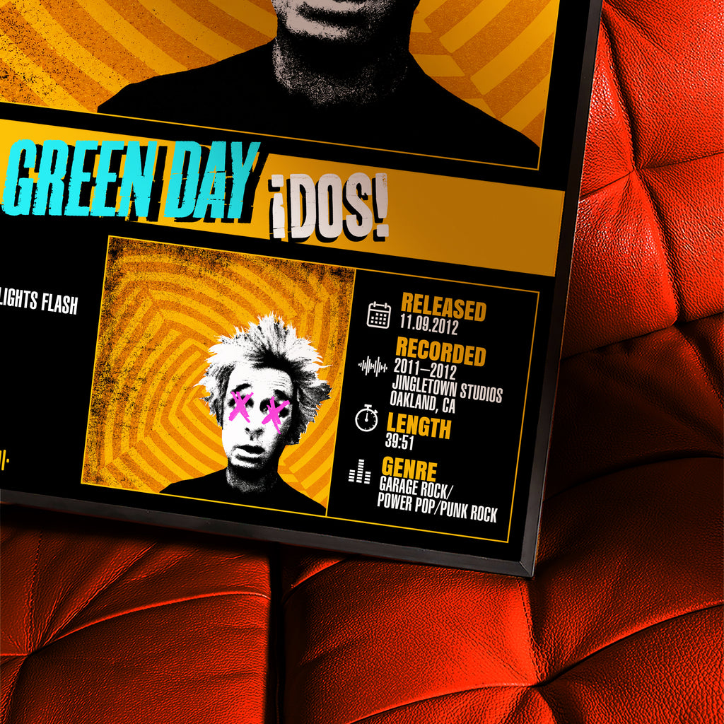 Green Day - ¡Dos! | Album Poster (Digital Download)